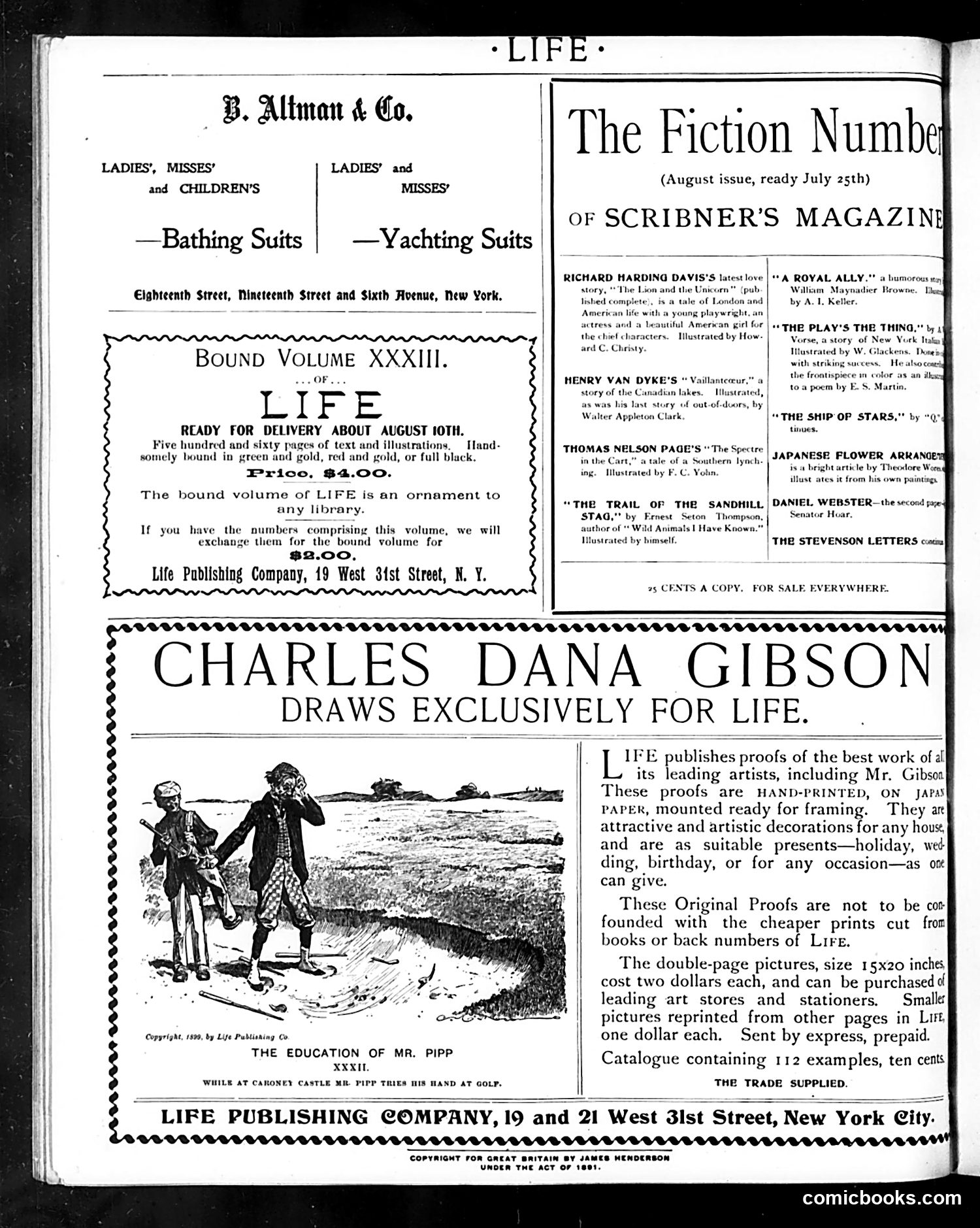 Life — July 27, 1899 — page 2: Life, 1899-07-27