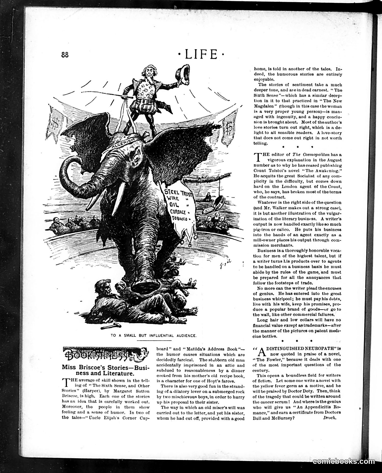 Life — August 3, 1899 — page 8: Life, 1899-08-03