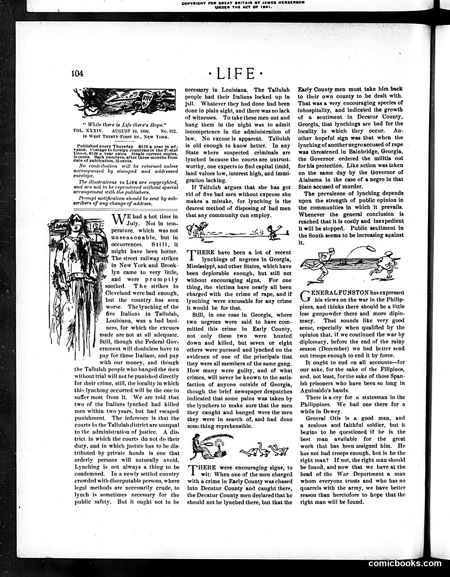 Life — August 10, 1899 — page 4: Life, 1899-08-10