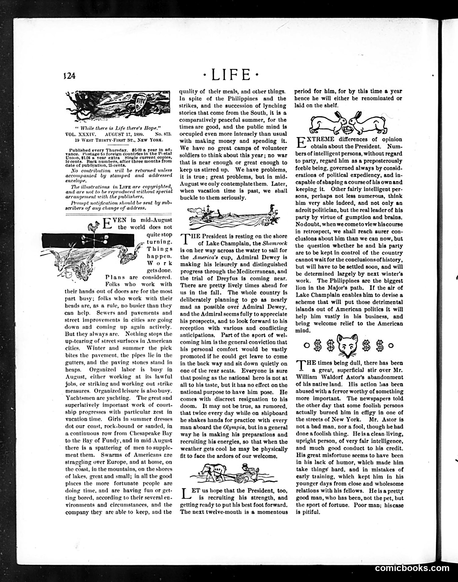 Life — August 17, 1899 — page 4: Life, 1899-08-17