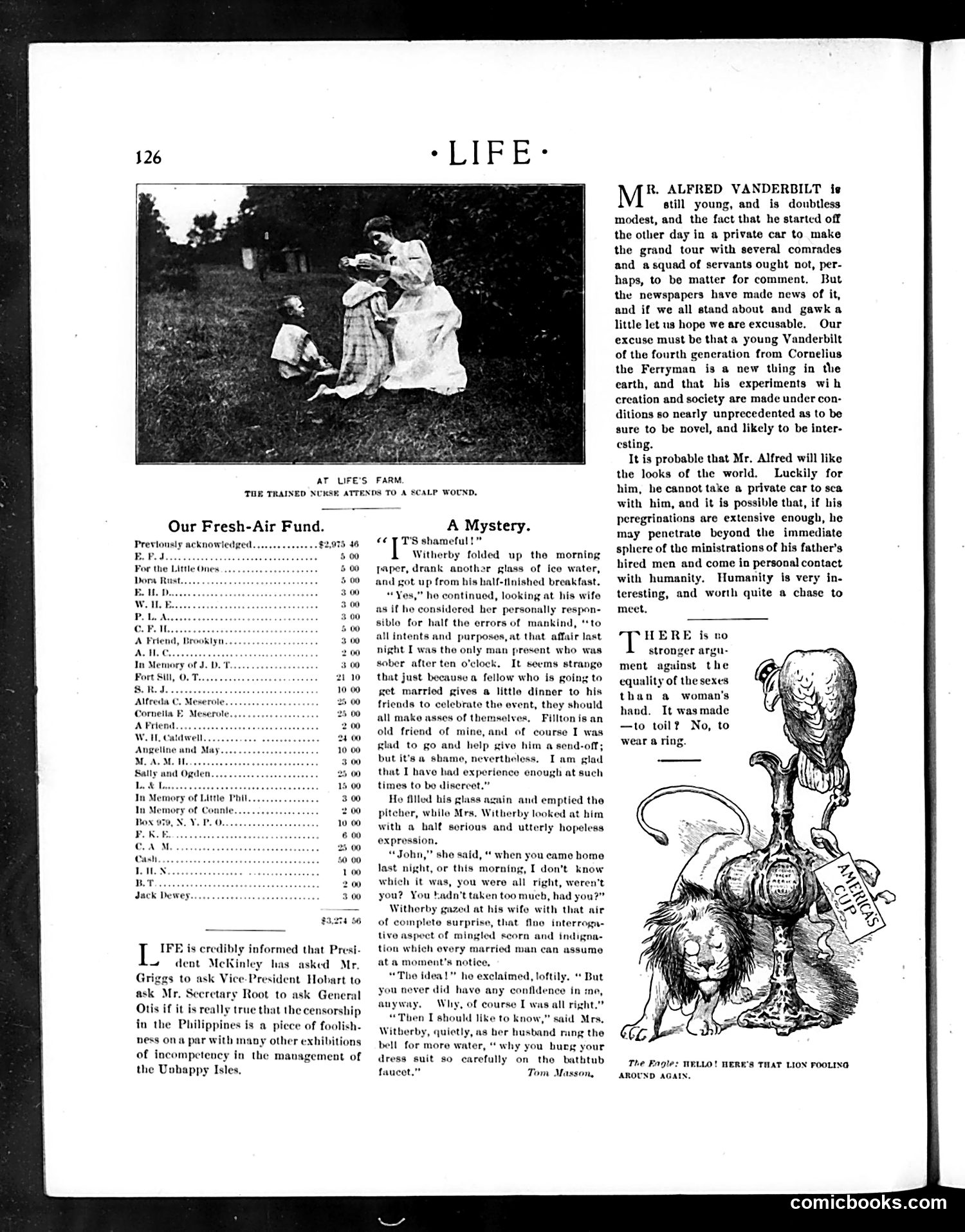 Life — August 17, 1899 — page 6: Life, 1899-08-17