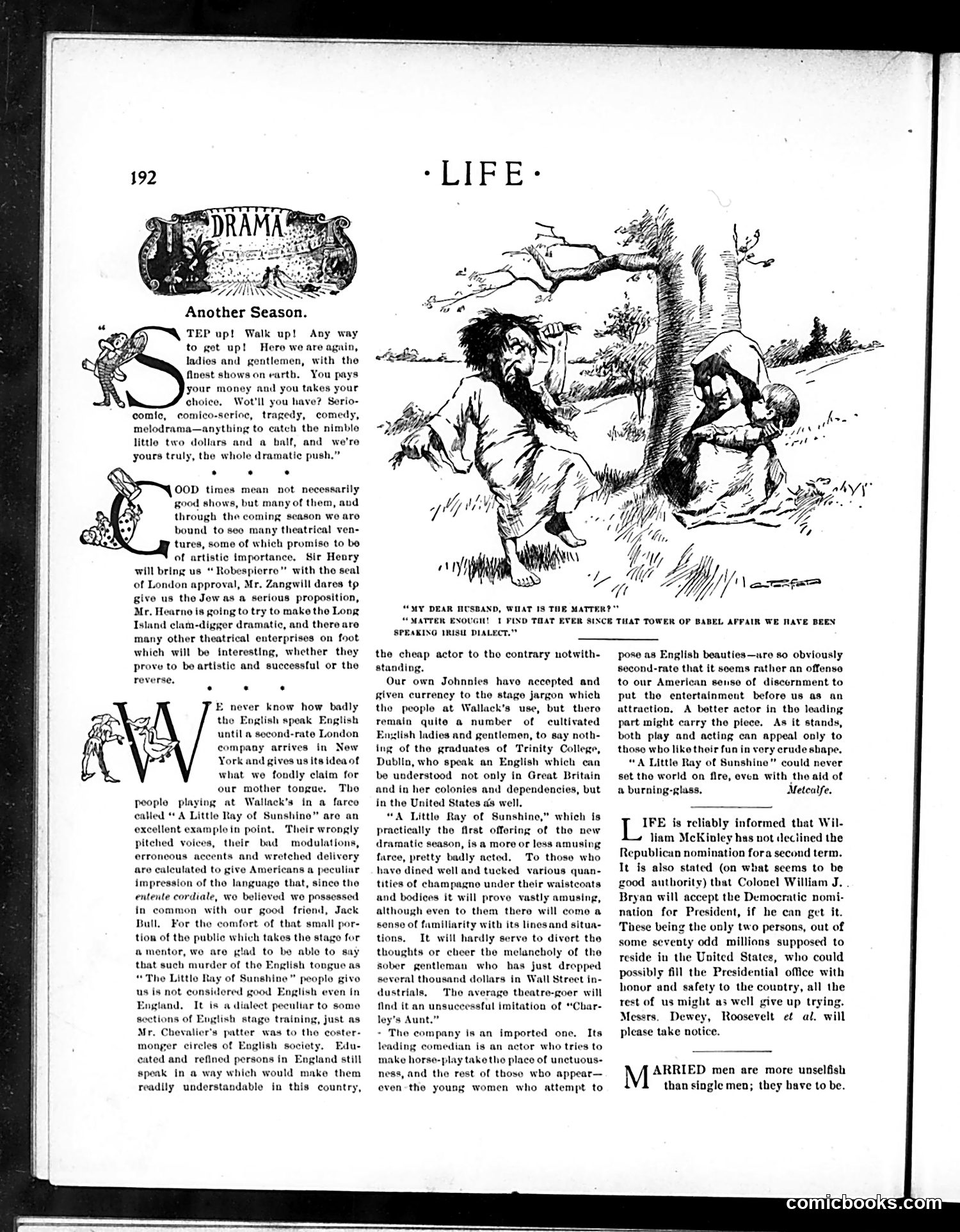 Life — September 7, 1899 — page 12: Life, 1899-09-07