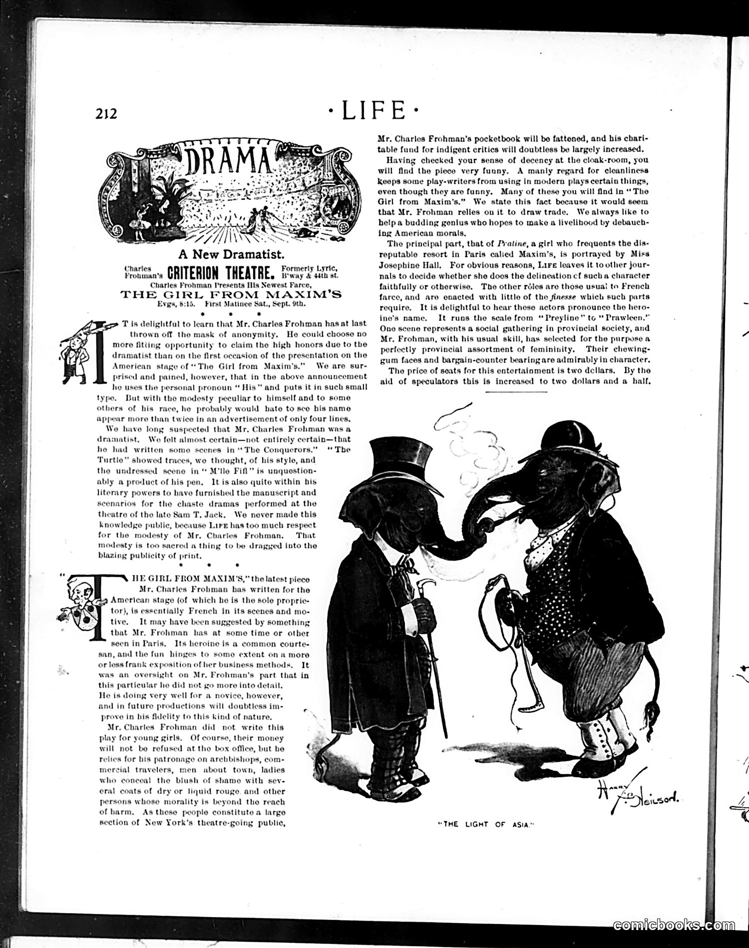 Life — September 14, 1899 — page 12: Life, 1899-09-14