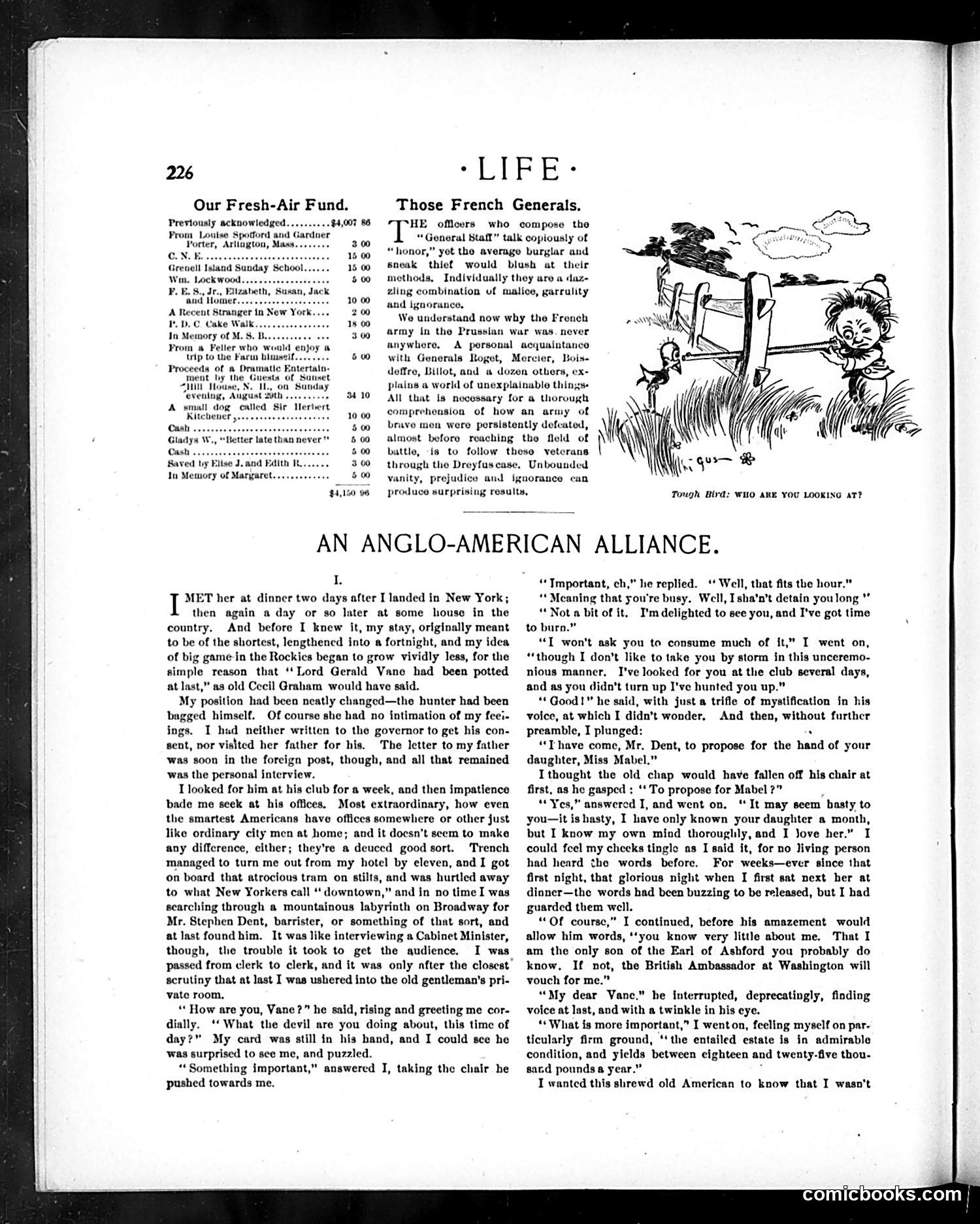 Life — September 21, 1899 — page 6: Life, 1899-09-21