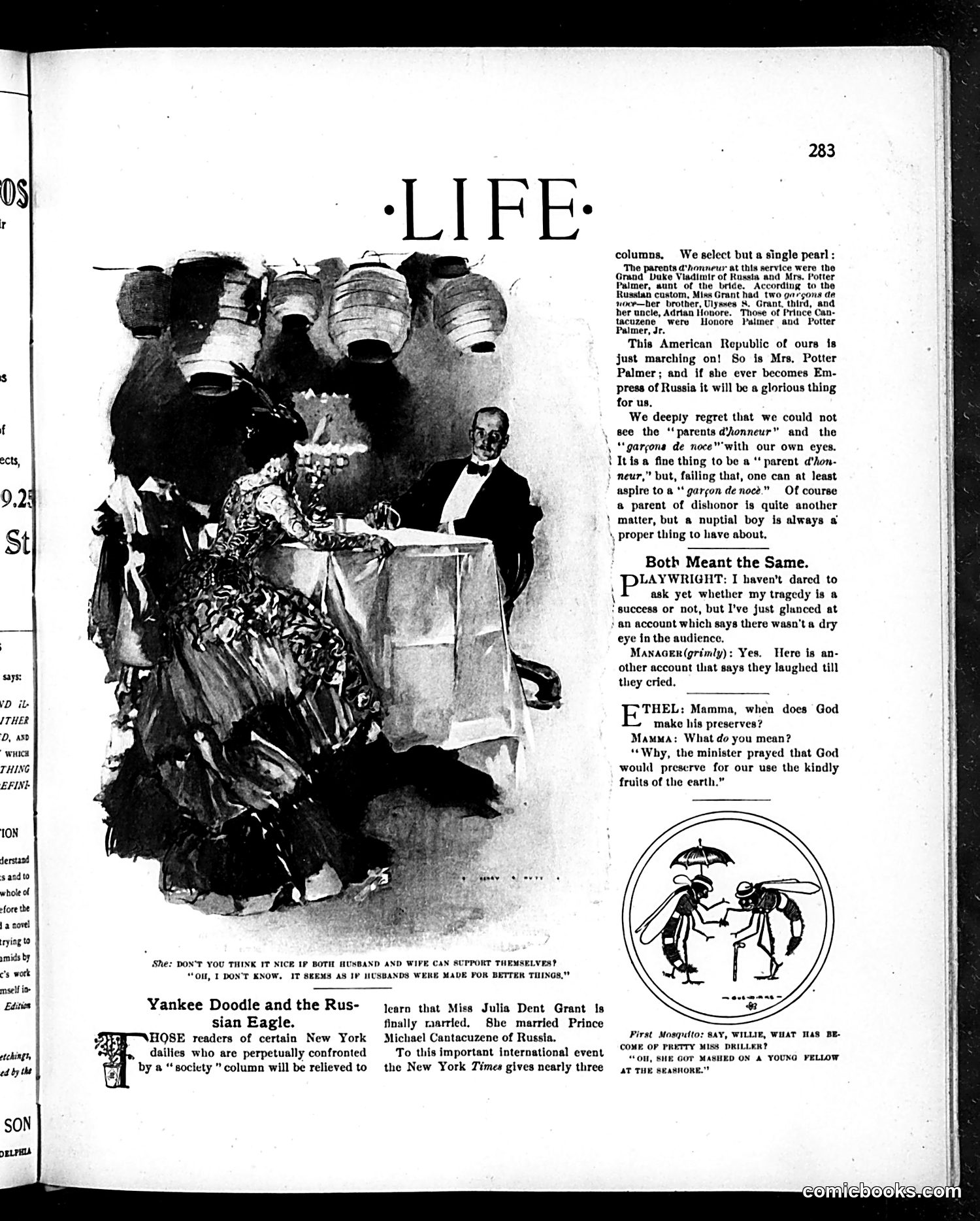 Life — October 12, 1899 — page 3: Life, 1899-10-12