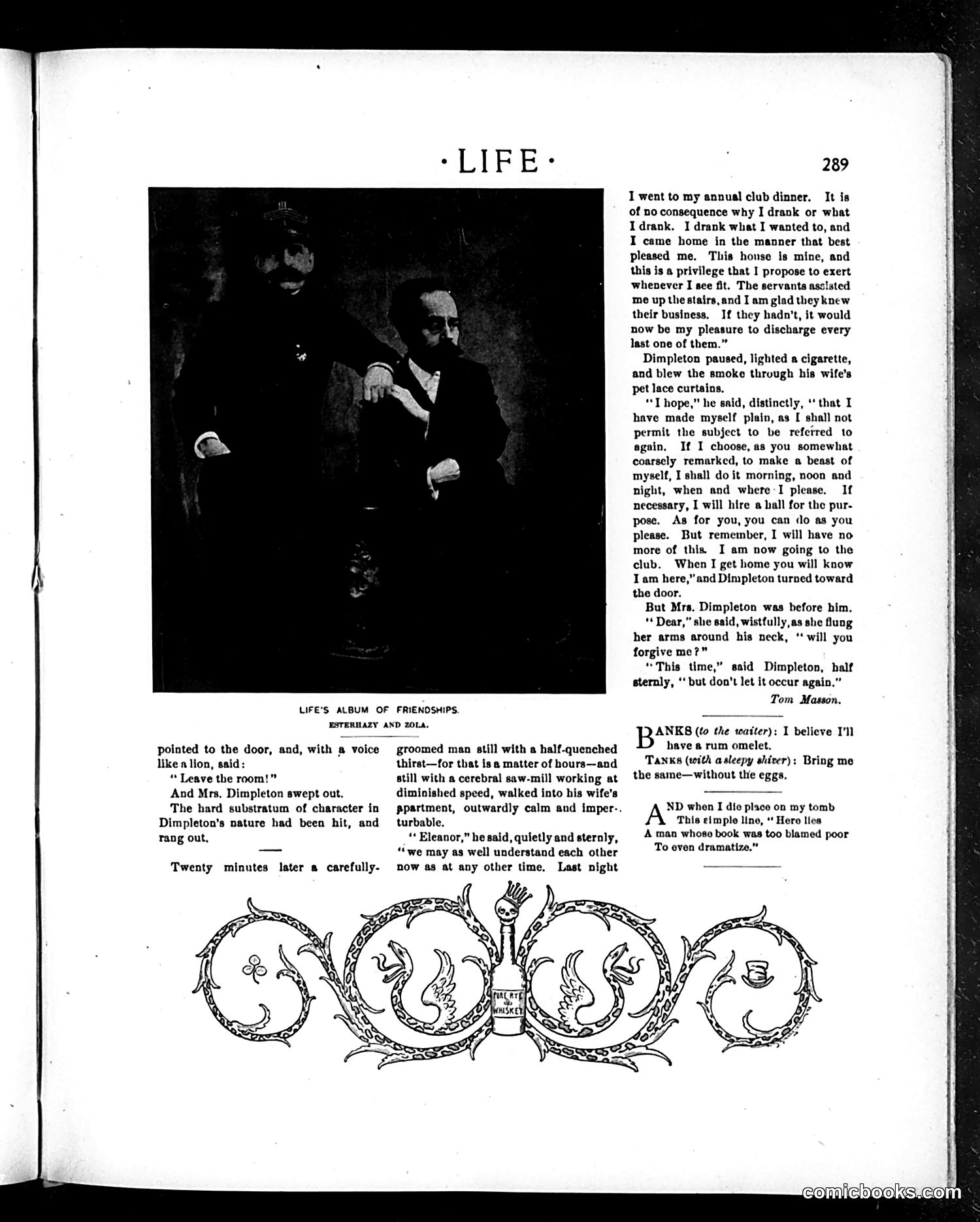 Life — October 12, 1899 — page 9: Life, 1899-10-12