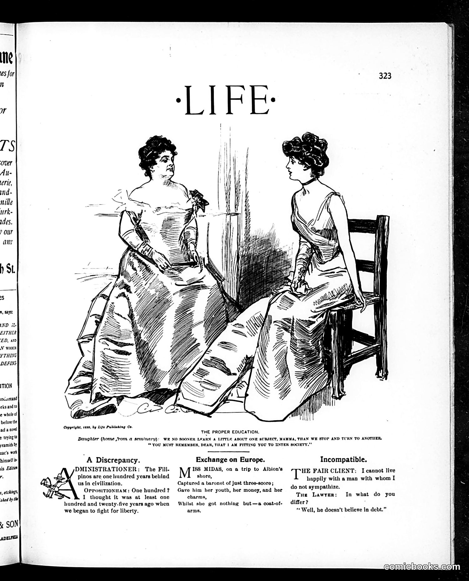 Life — October 26, 1899 — page 3: Life, 1899-10-26