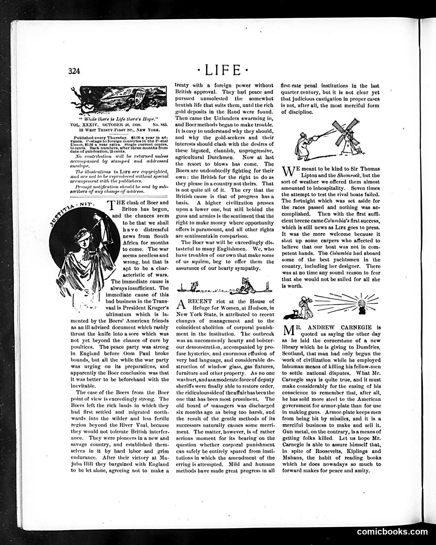 Life — October 26, 1899 — page 4: Life, 1899-10-26