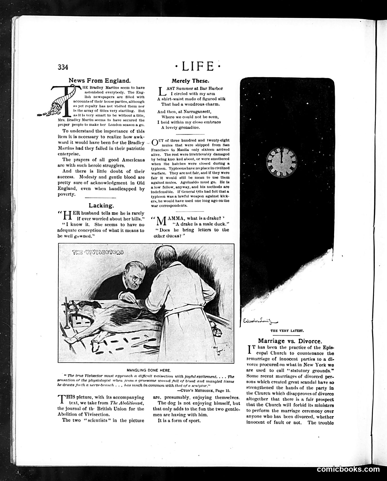 Life — October 26, 1899 — page 14: Life, 1899-10-26