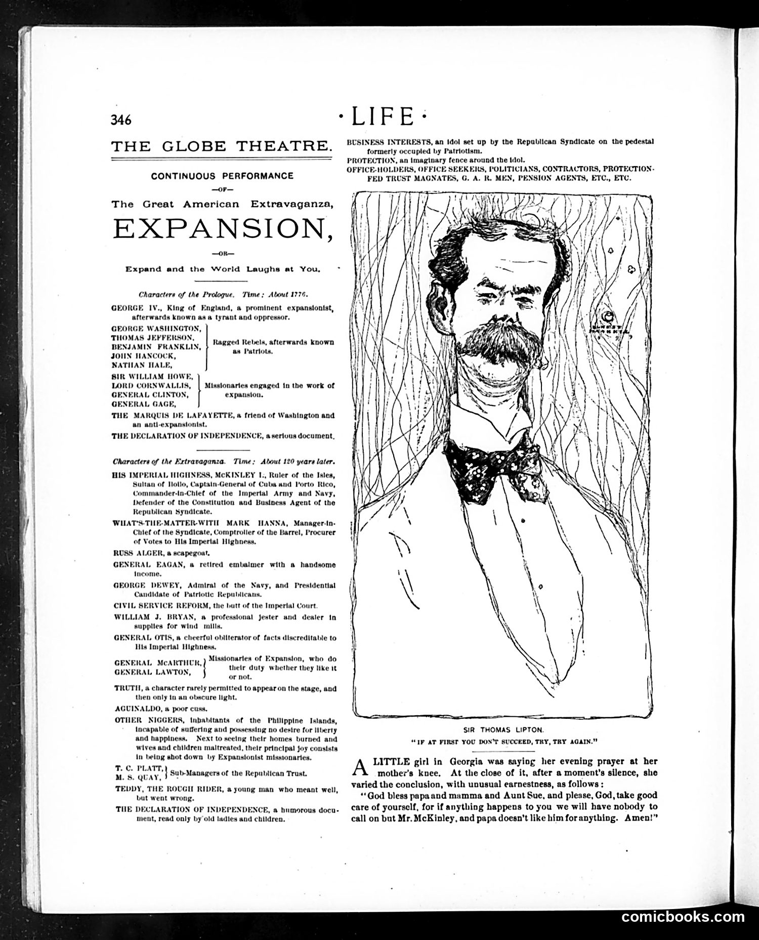 Life — November 2, 1899 — page 6: Life, 1899-11-02
