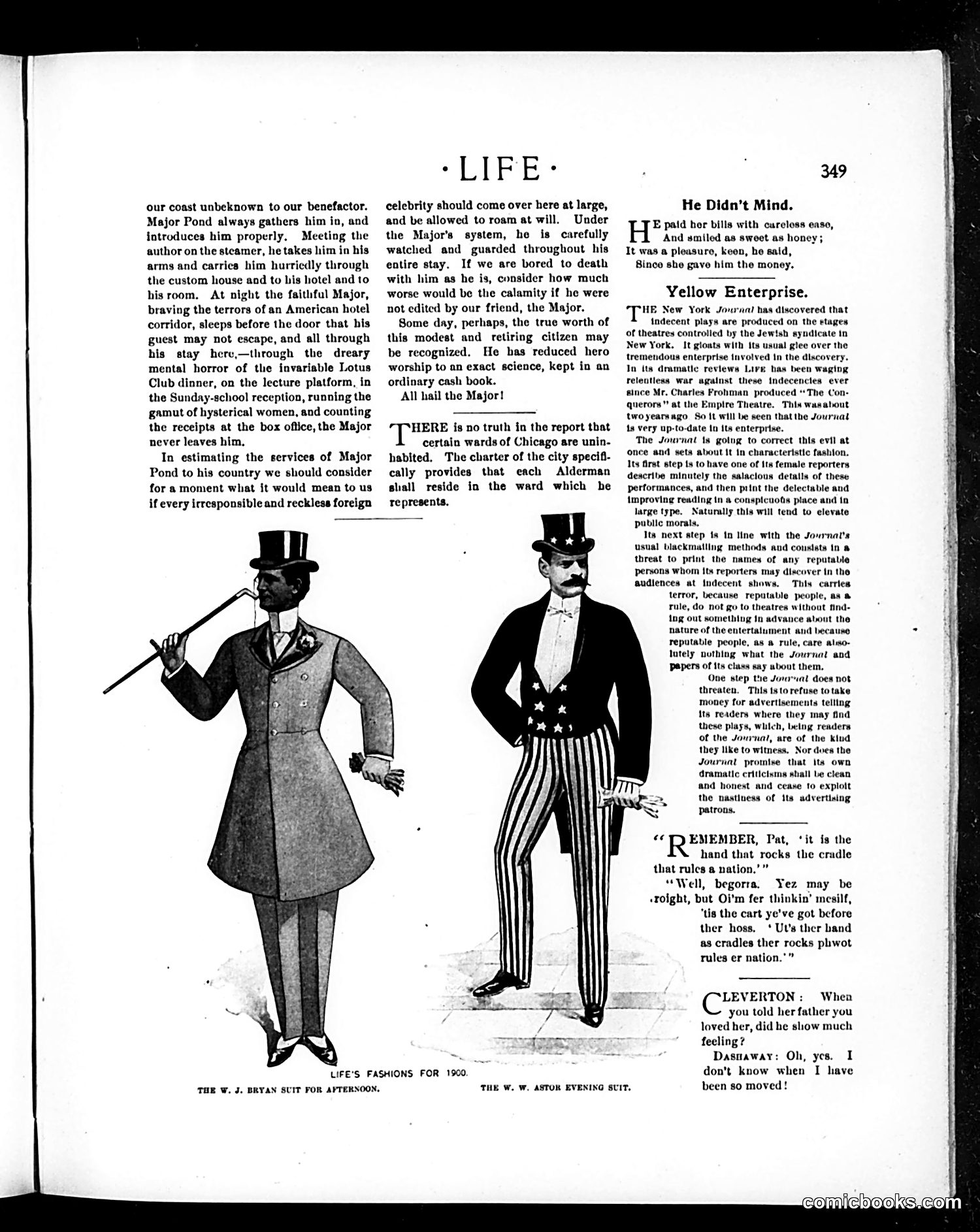 Life — November 2, 1899 — page 9: Life, 1899-11-02