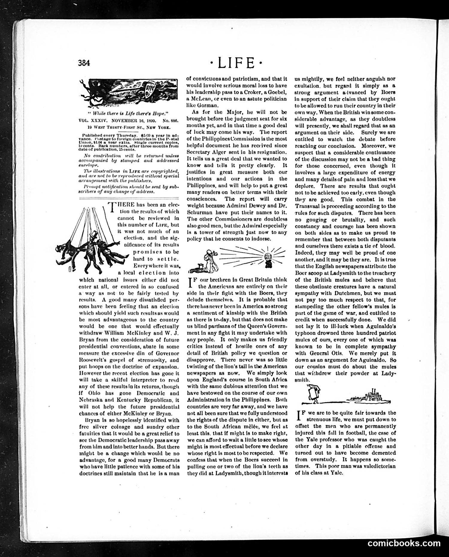 Life — November 16, 1899 — page 4: Life, 1899-11-16