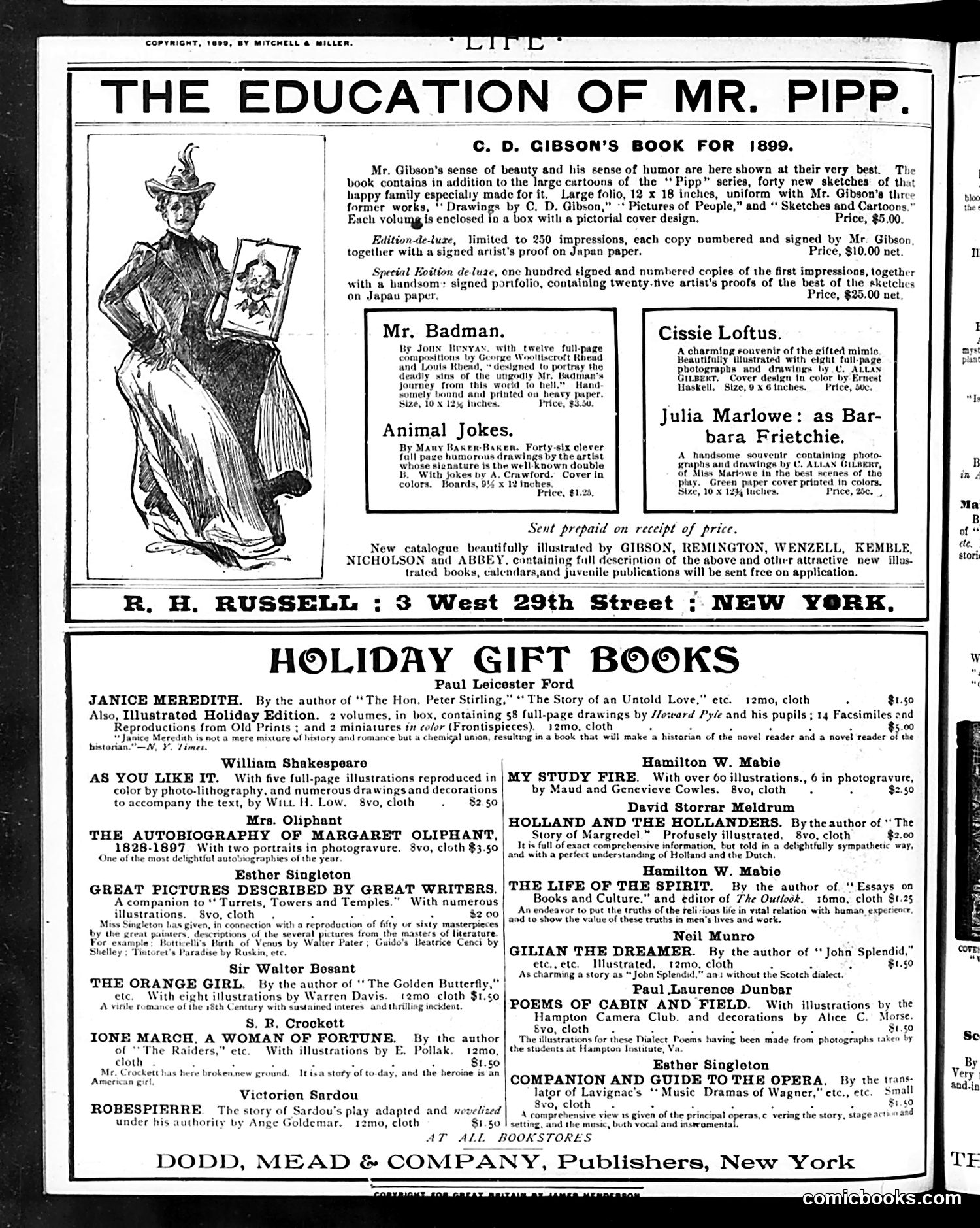 Life — December 2, 1899 — page 2: Life, 1899-12-02