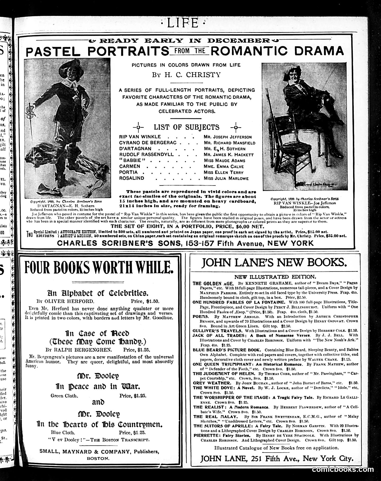 Life — December 2, 1899 — page 5: Life, 1899-12-02