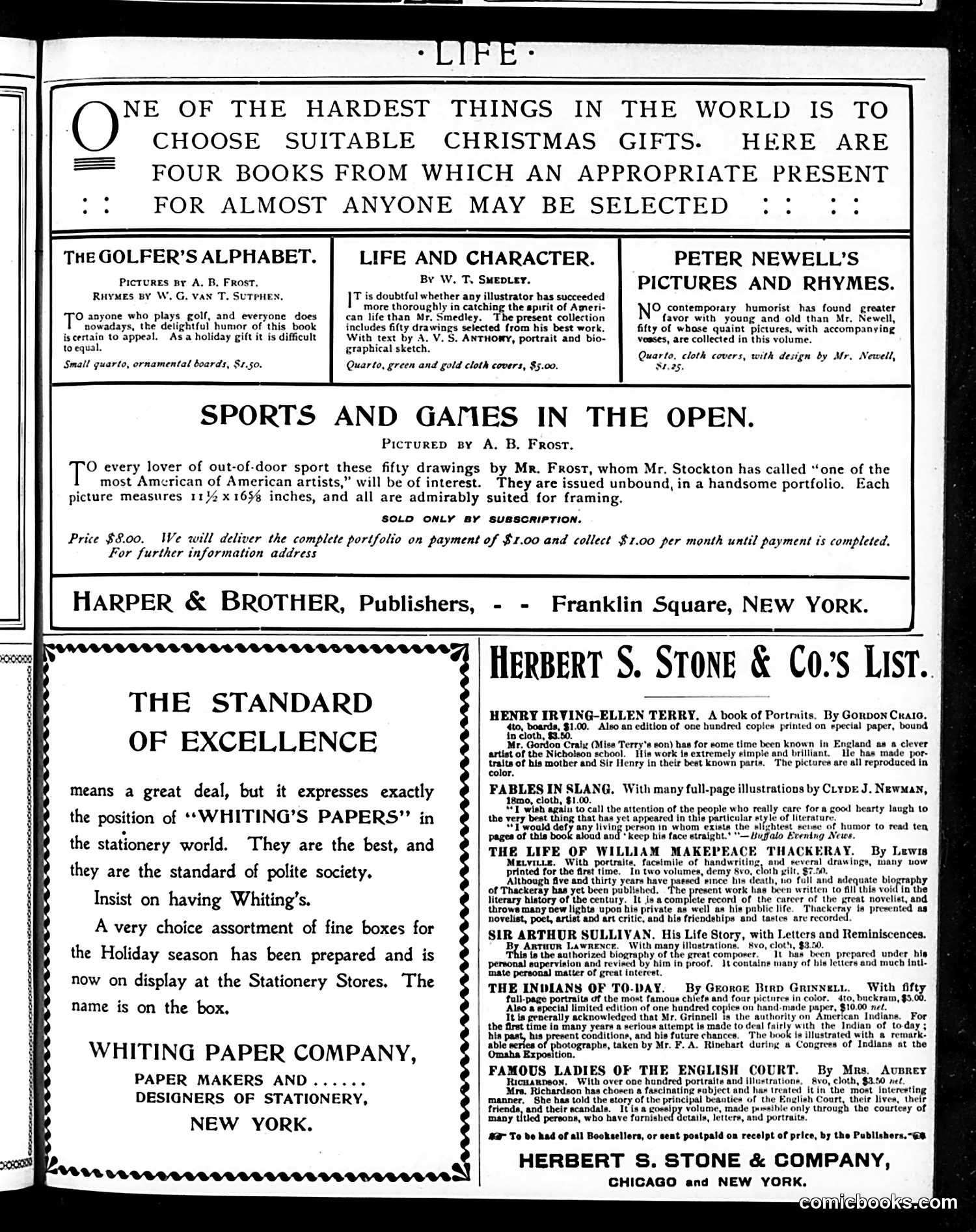 Life — December 2, 1899 — page 7: Life, 1899-12-02