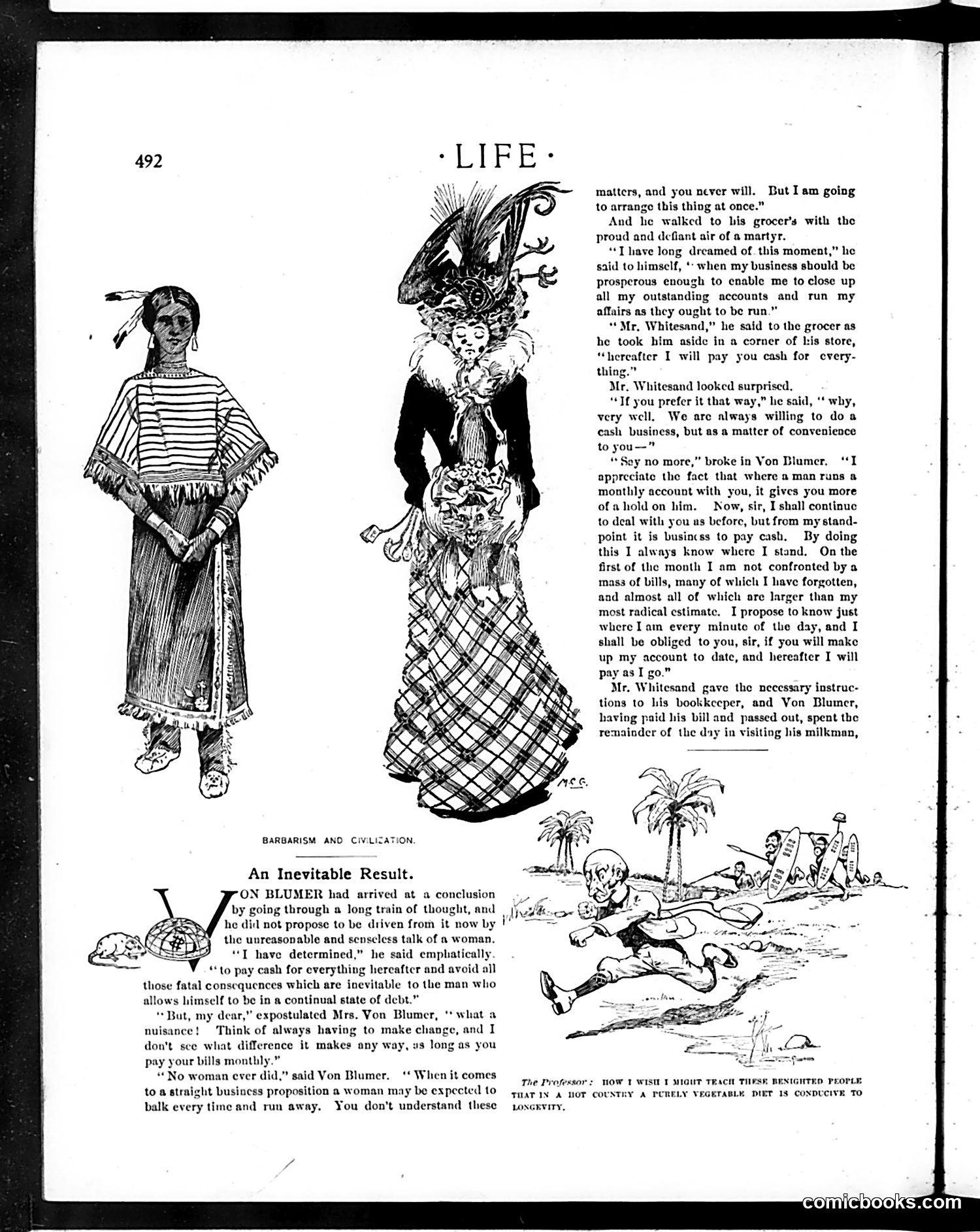 Life — December 7, 1899 — page 8: Life, 1899-12-07