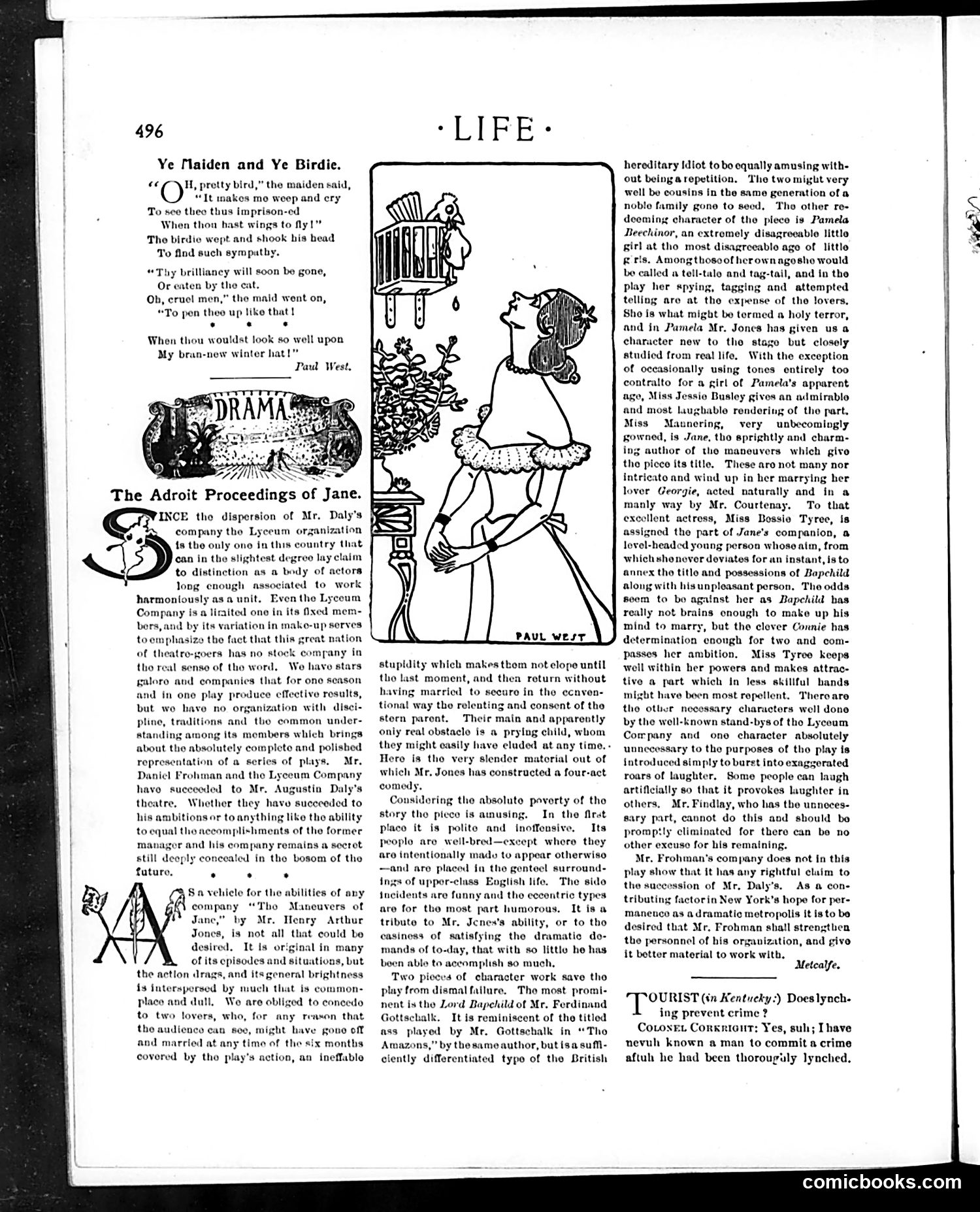 Life — December 7, 1899 — page 12: Life, 1899-12-07