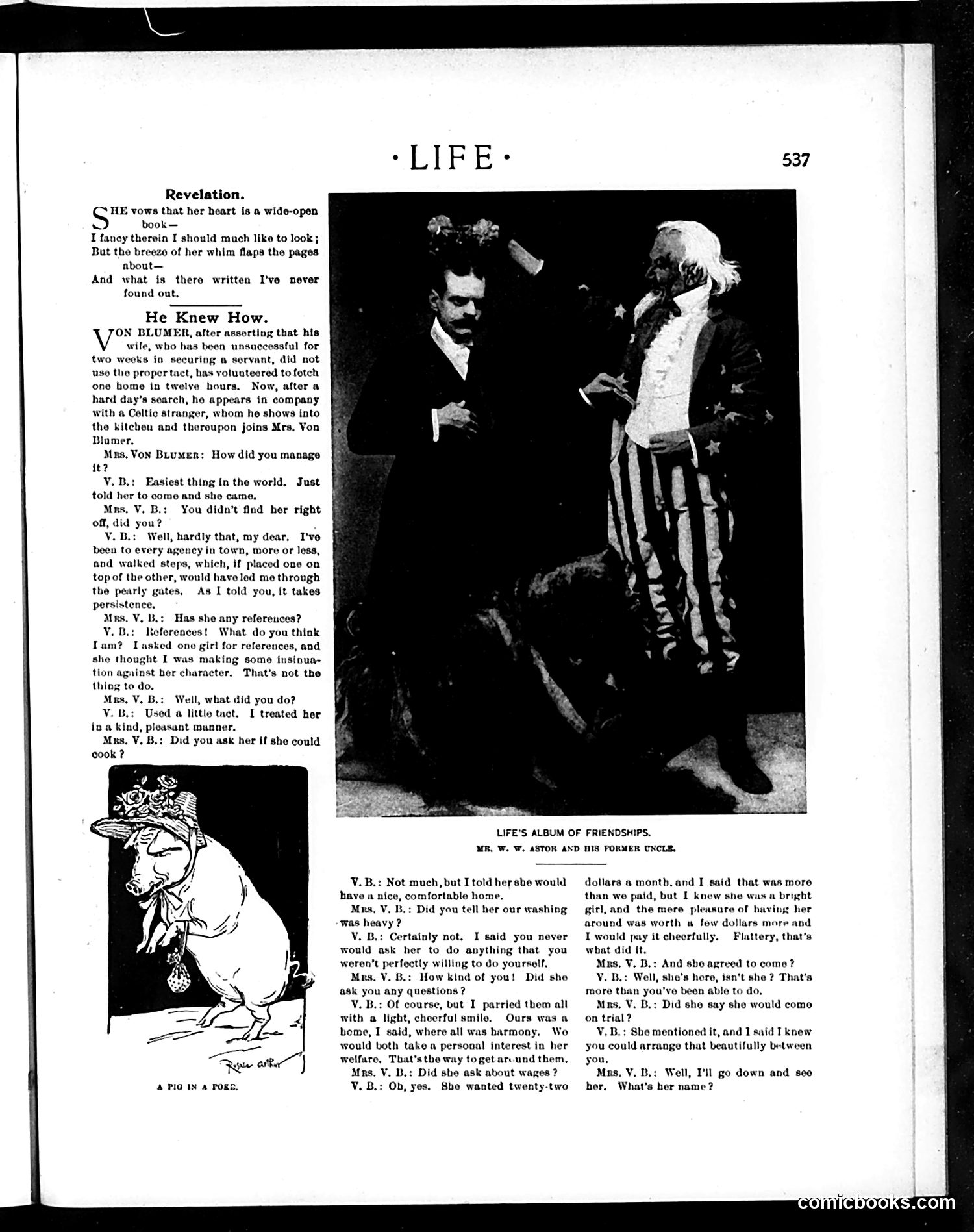 Life — December 21, 1899 — page 13: Life, 1899-12-21