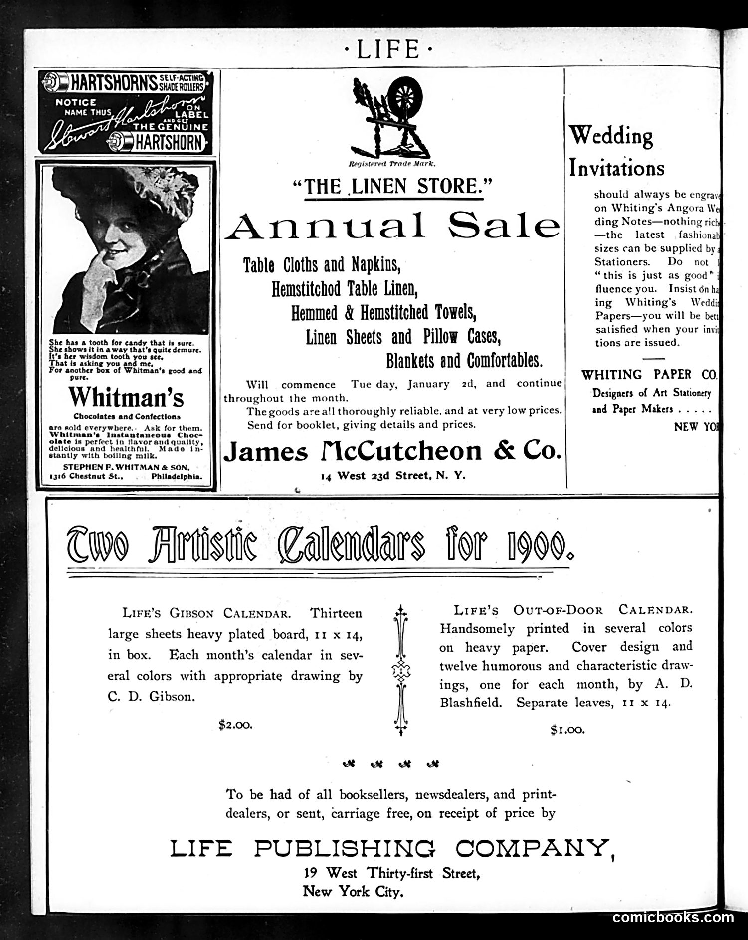Life — December 28, 1899 — page 2: Life, 1899-12-28