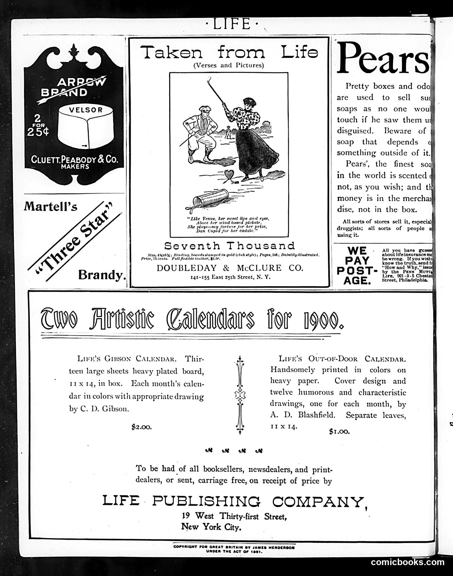 Life — January 4, 1900 — page 2: Life, 1900-01-04