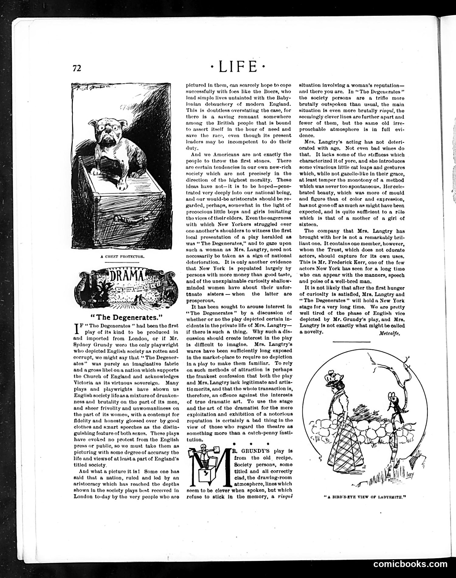 Life — January 25, 1900 — page 12: Life, 1900-01-25