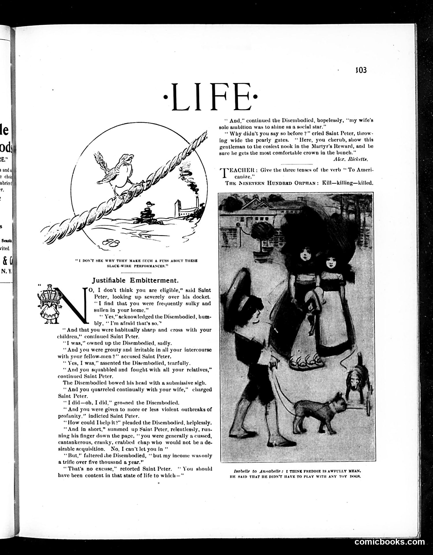 Life — February 8, 1900 — page 3: Life, 1900-02-08
