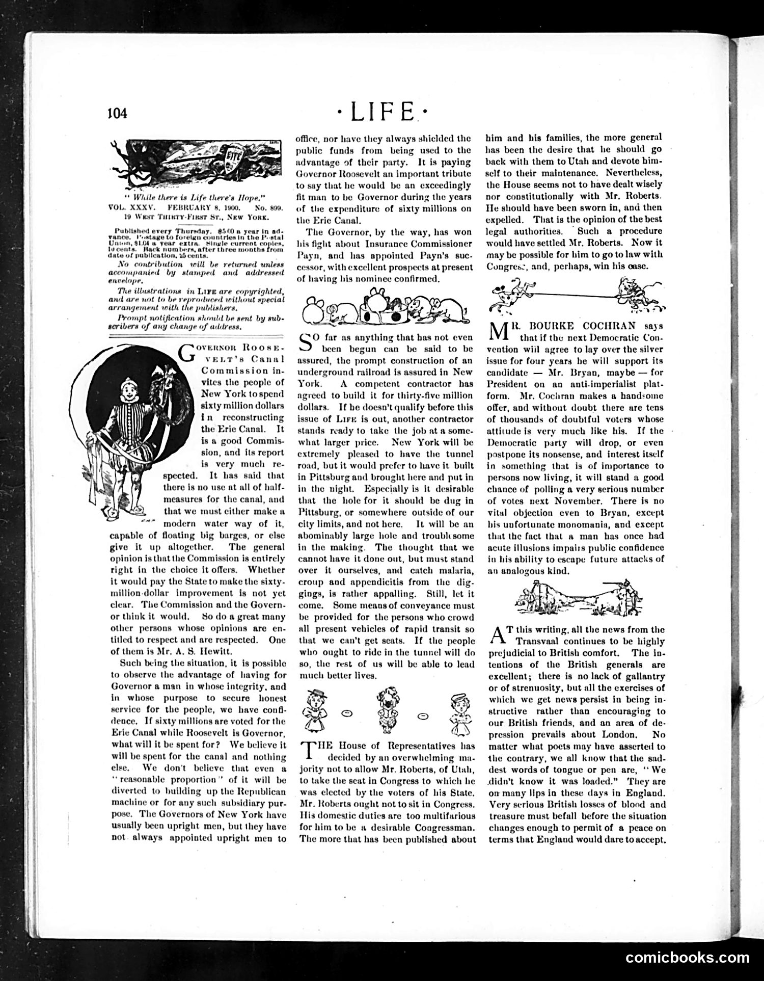 Life — February 8, 1900 — page 4: Life, 1900-02-08