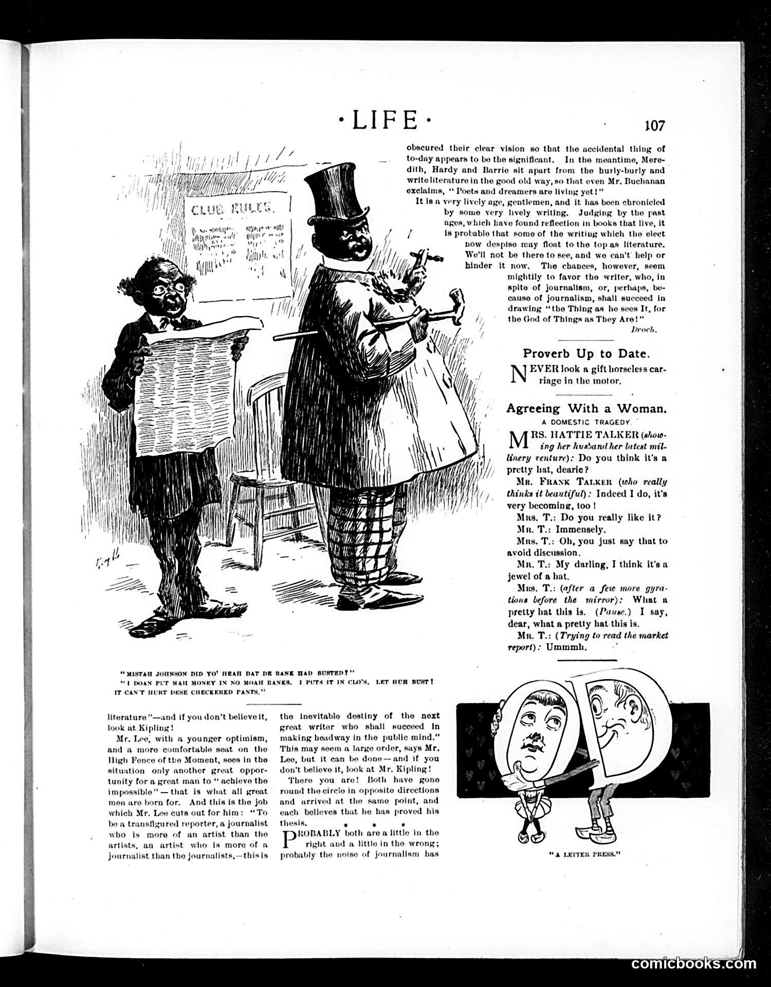 Life — February 8, 1900 — page 7: Life, 1900-02-08