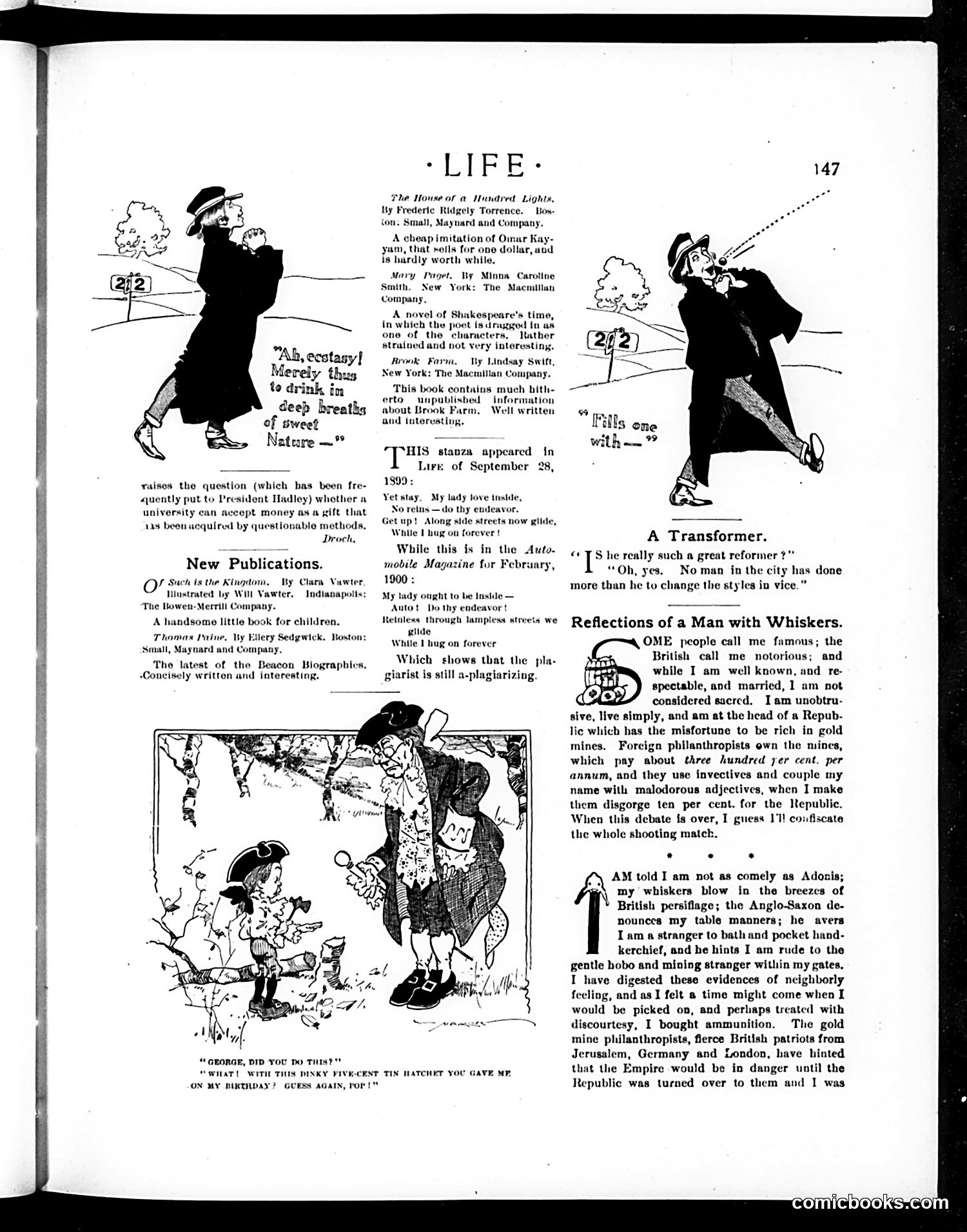 Life — February 22, 1900 — page 7: Life, 1900-02-22
