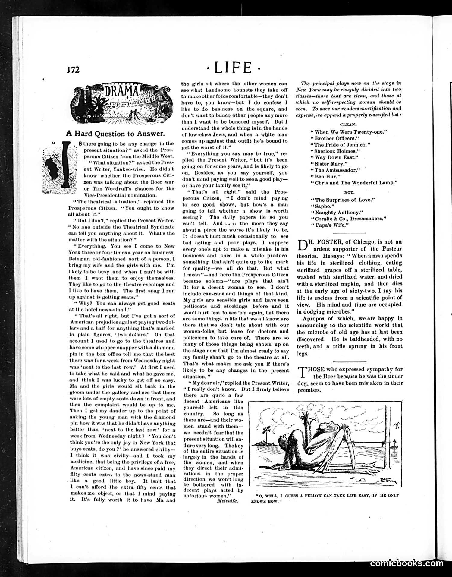 Life — March 1, 1900 — page 12: Life, 1900-03-01