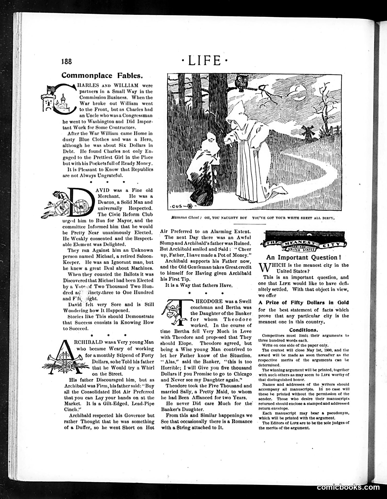 Life — March 8, 1900 — page 8: Life, 1900-03-08
