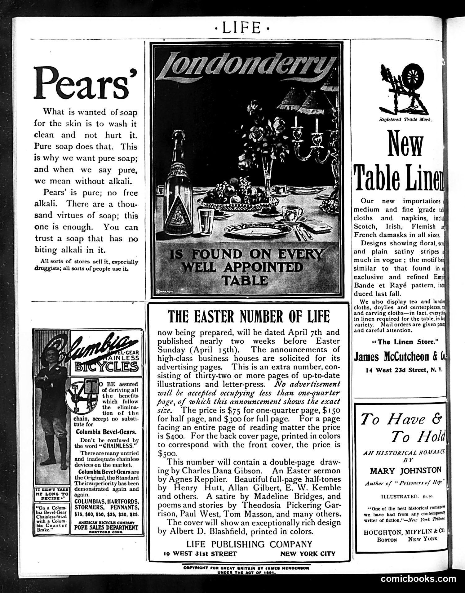 Life — March 15, 1900 — page 2: Life, 1900-03-15