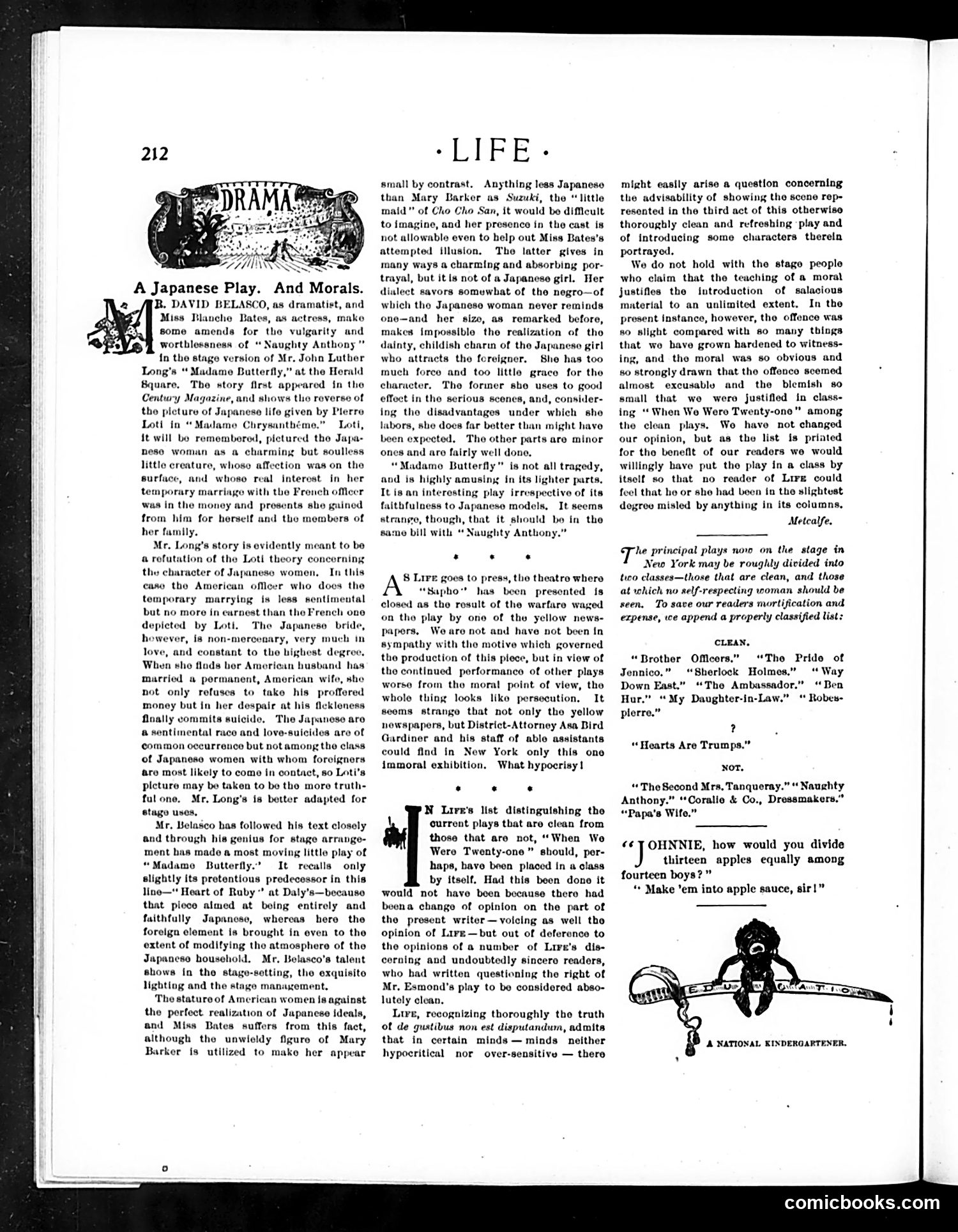 Life — March 15, 1900 — page 12: Life, 1900-03-15