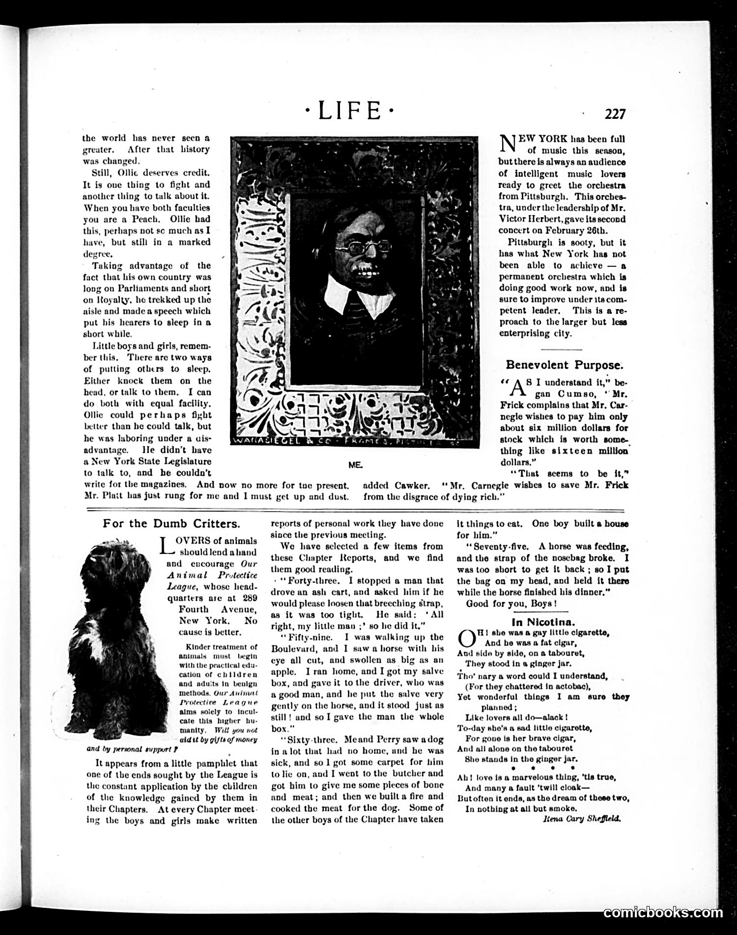 Life — March 22, 1900 — page 7: Life, 1900-03-22