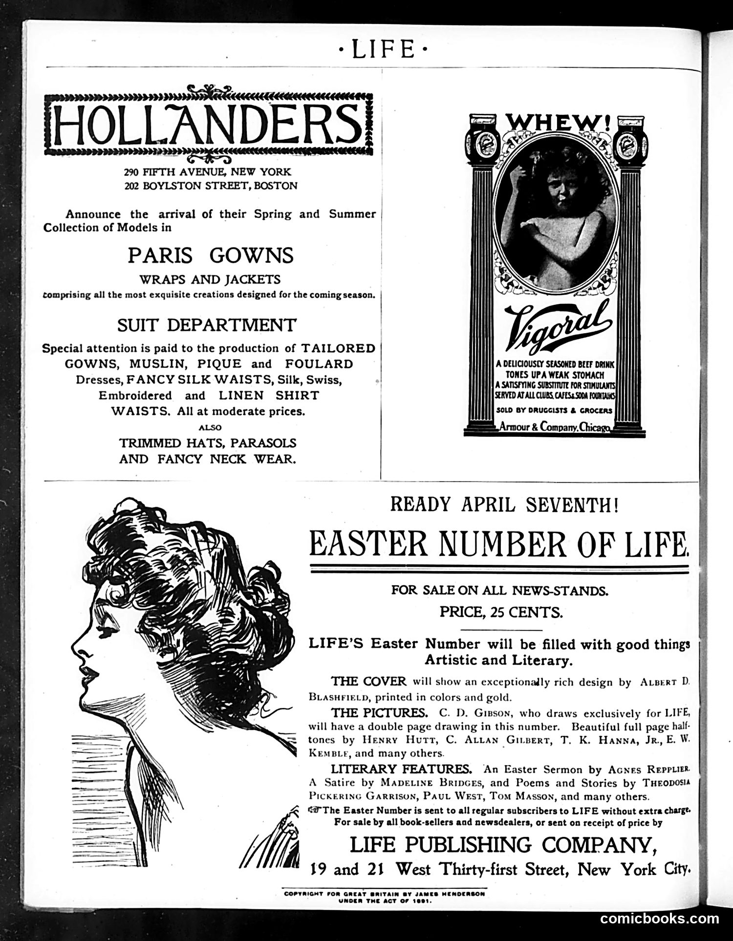 Life — April 5, 1900 — page 2: Life, 1900-04-05