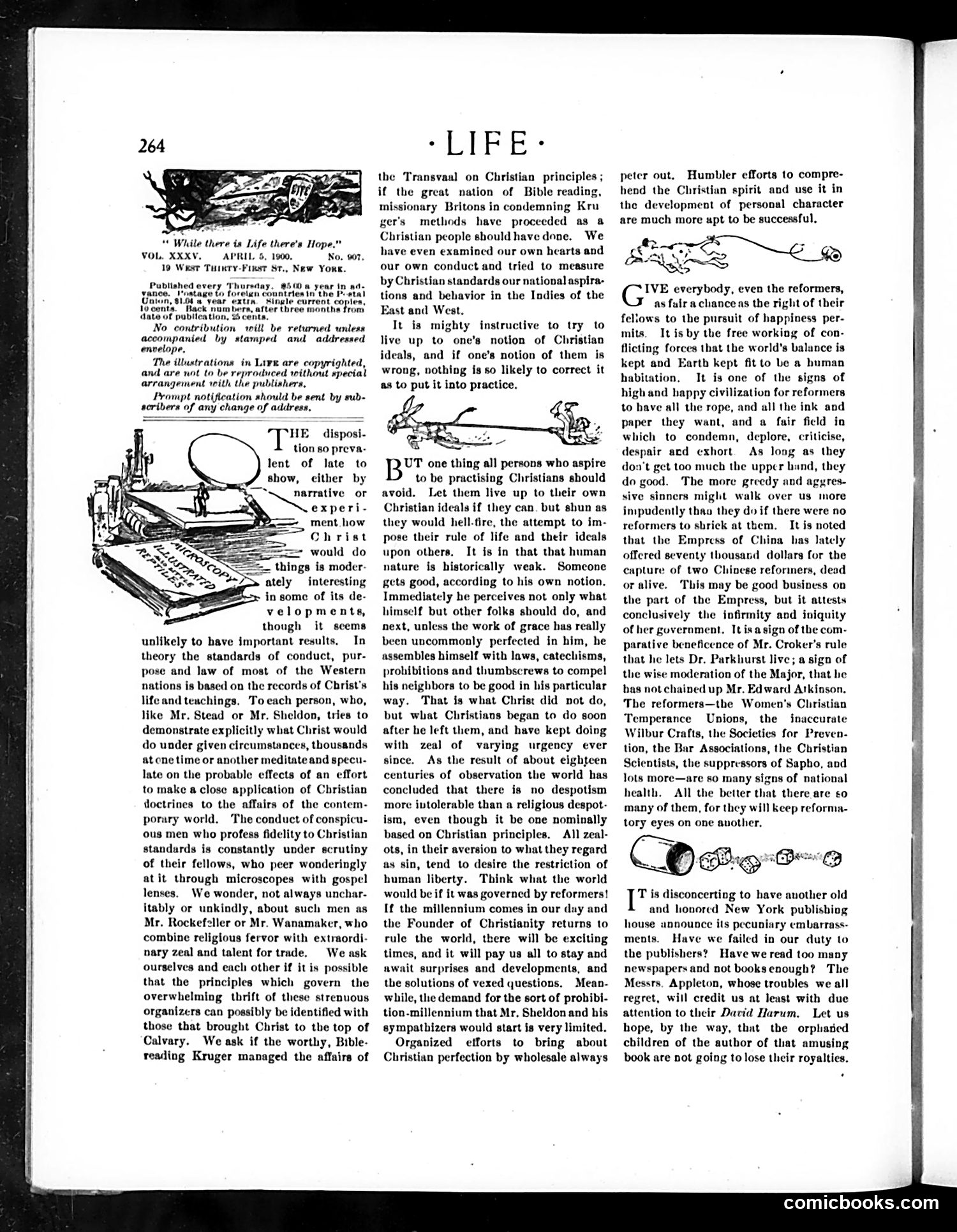 Life — April 5, 1900 — page 4: Life, 1900-04-05