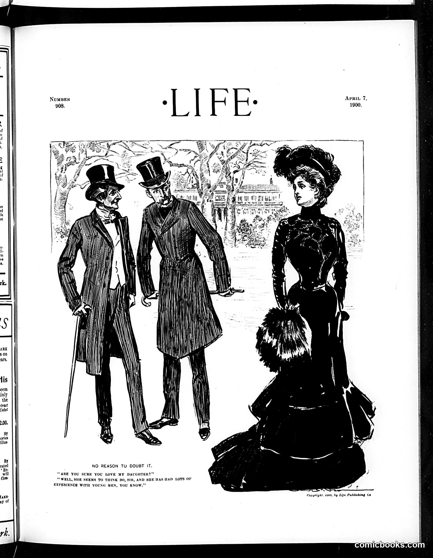 Life — April 7, 1900 — page 3: Life, 1900-04-07