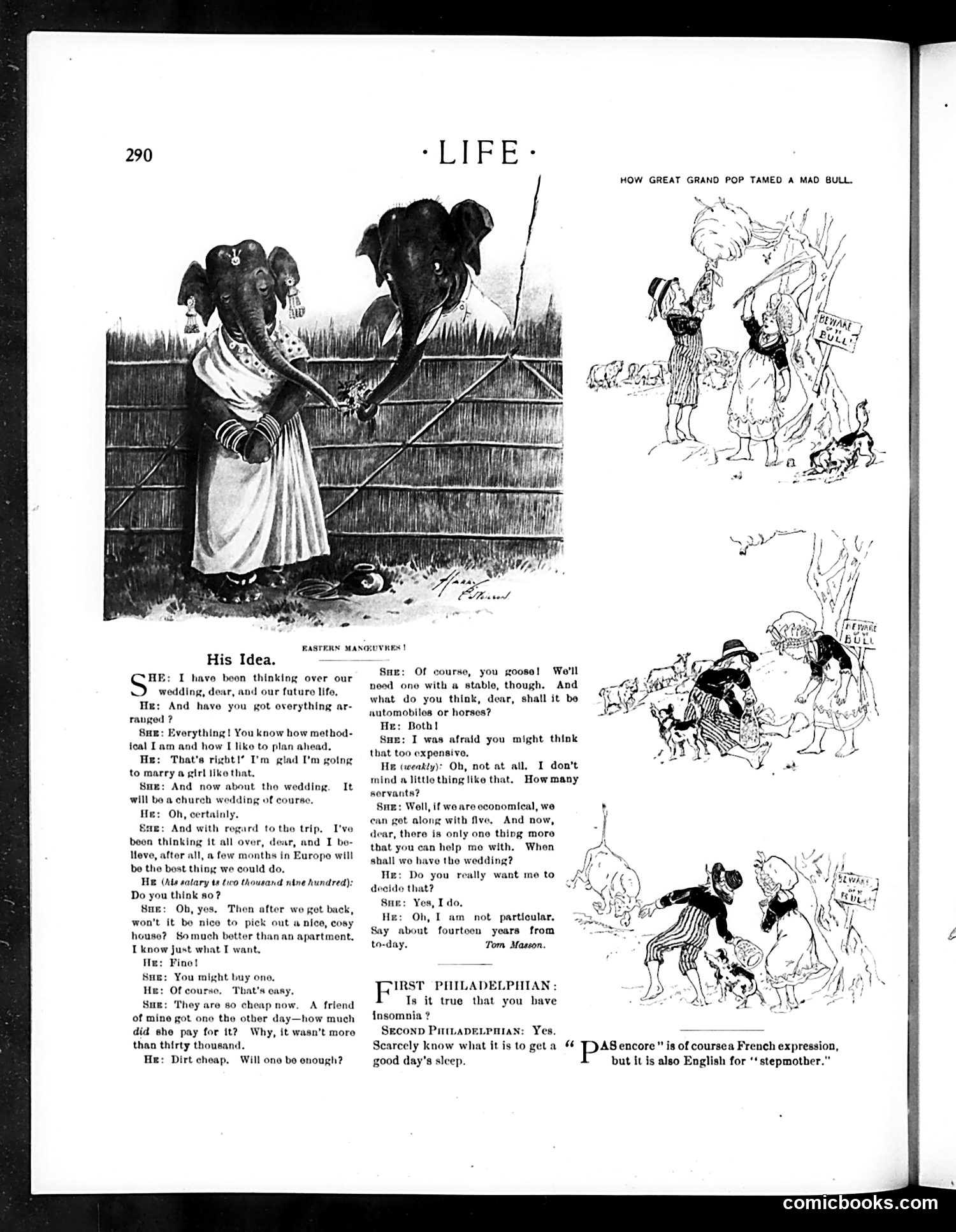 Life — April 7, 1900 — page 10: Life, 1900-04-07
