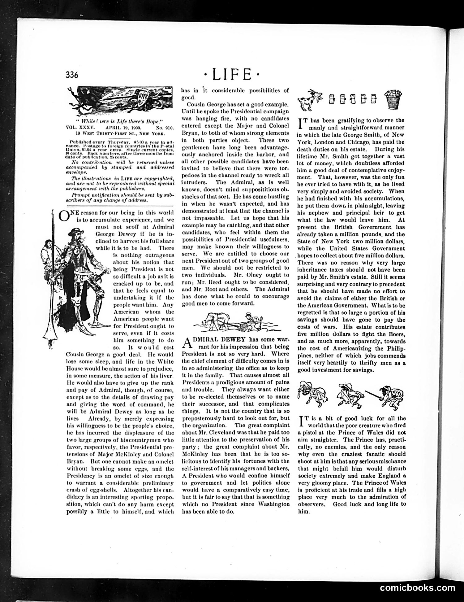 Life — April 19, 1900 — page 4: Life, 1900-04-19