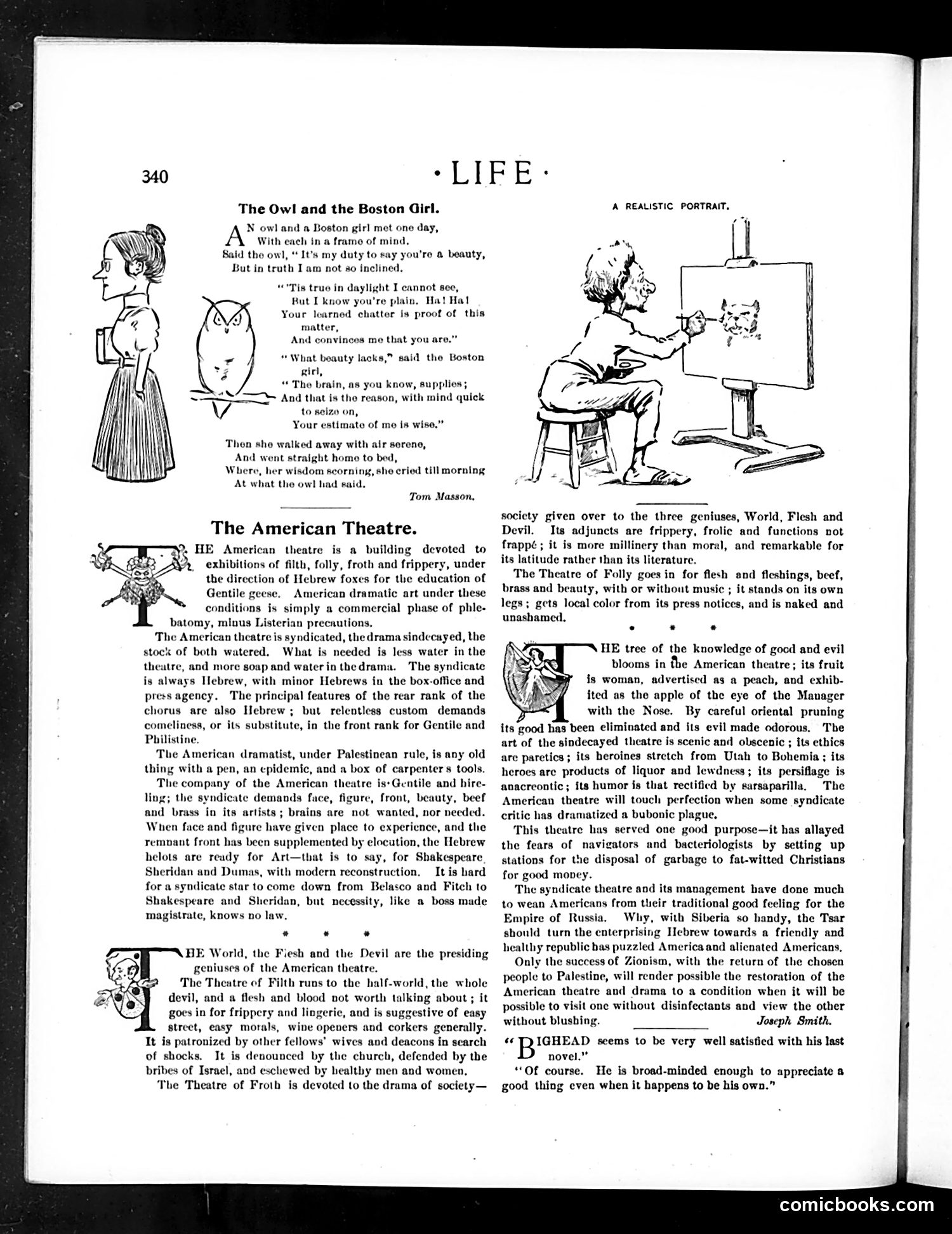 Life — April 19, 1900 — page 8: Life, 1900-04-19