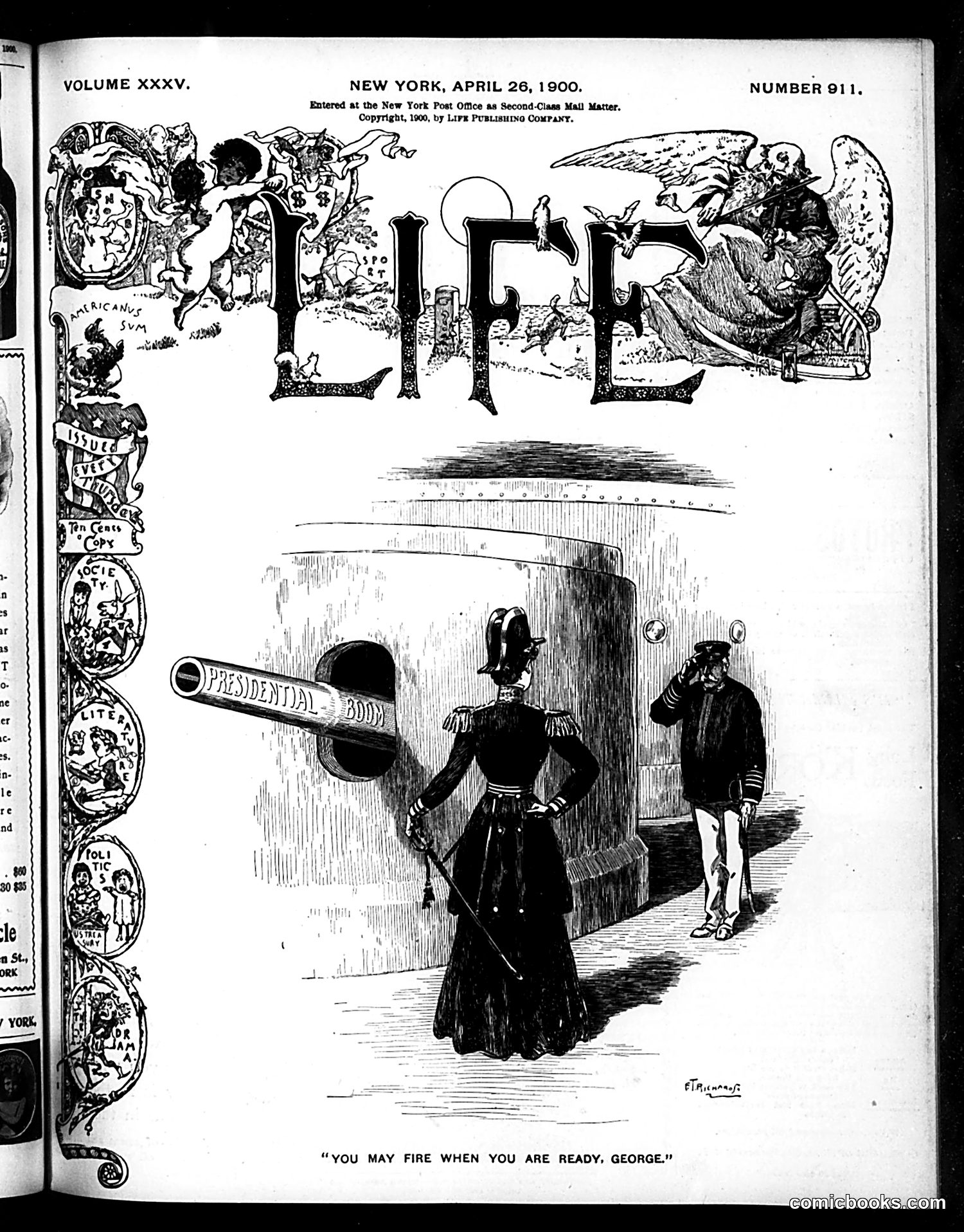 Life — April 26, 1900 — page 1: Life, 1900-04-26