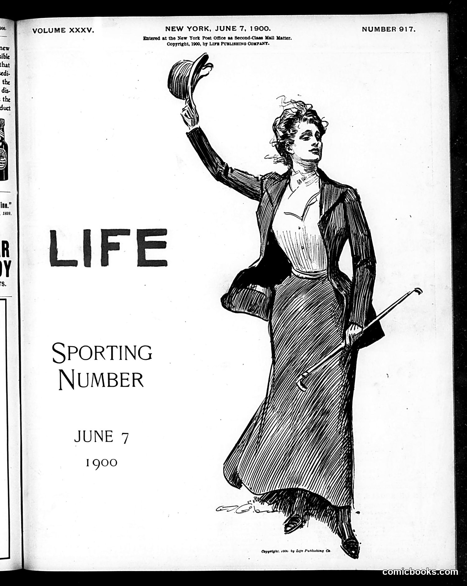 Life — June 7, 1900 — page 1: Life, 1900-06-07