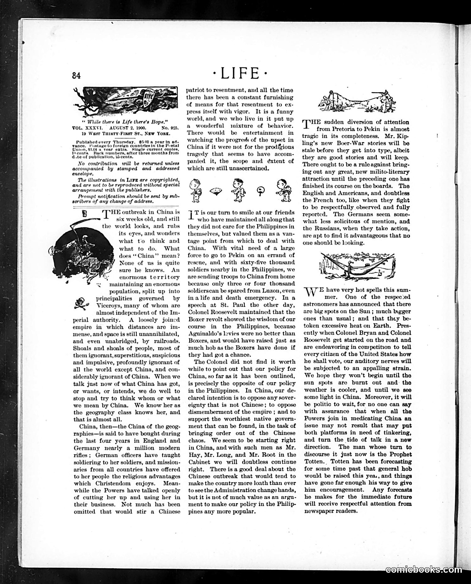 Life — August 2, 1900 — page 4: Life, 1900-08-02