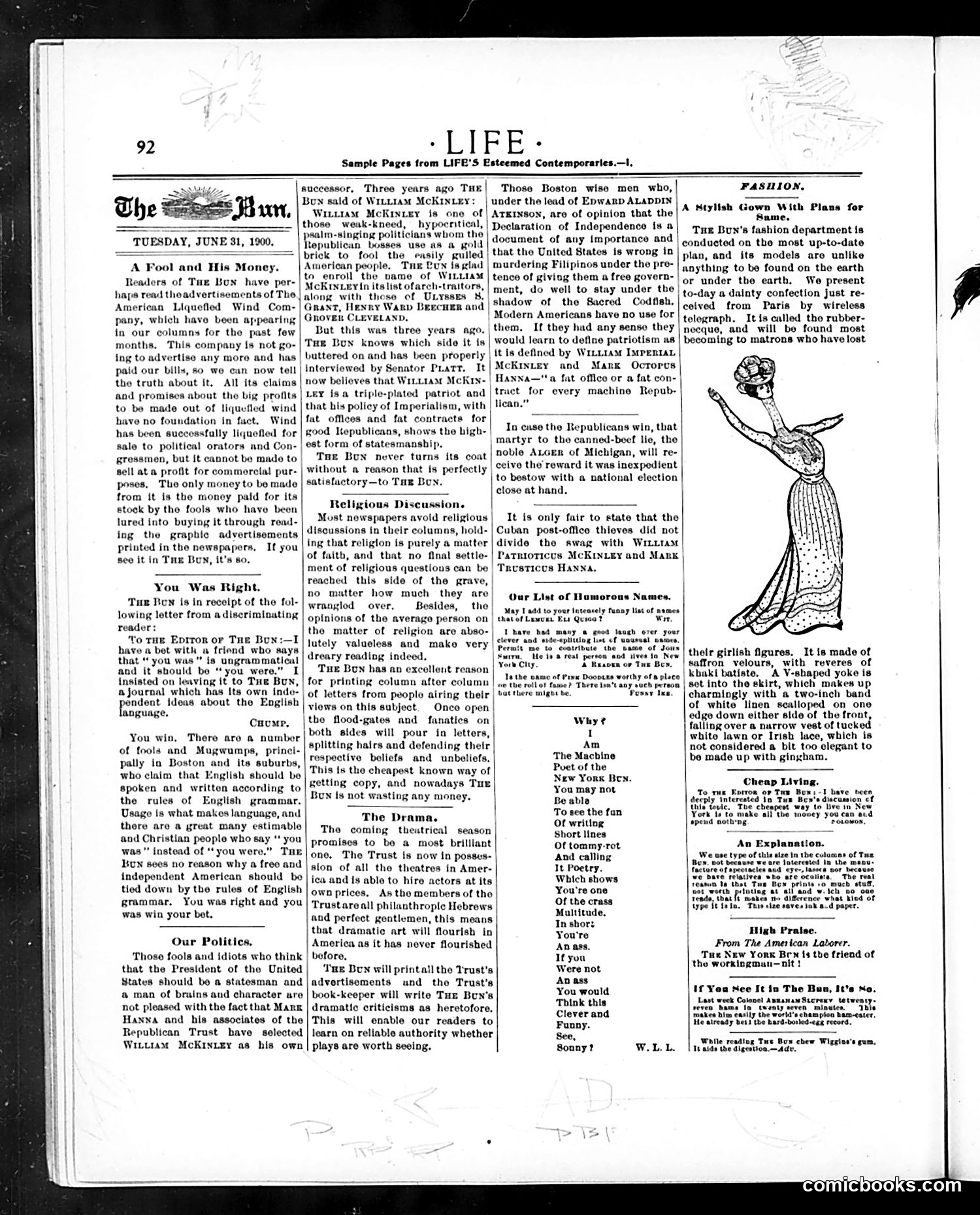 Life — August 2, 1900 — page 12: Life, 1900-08-02