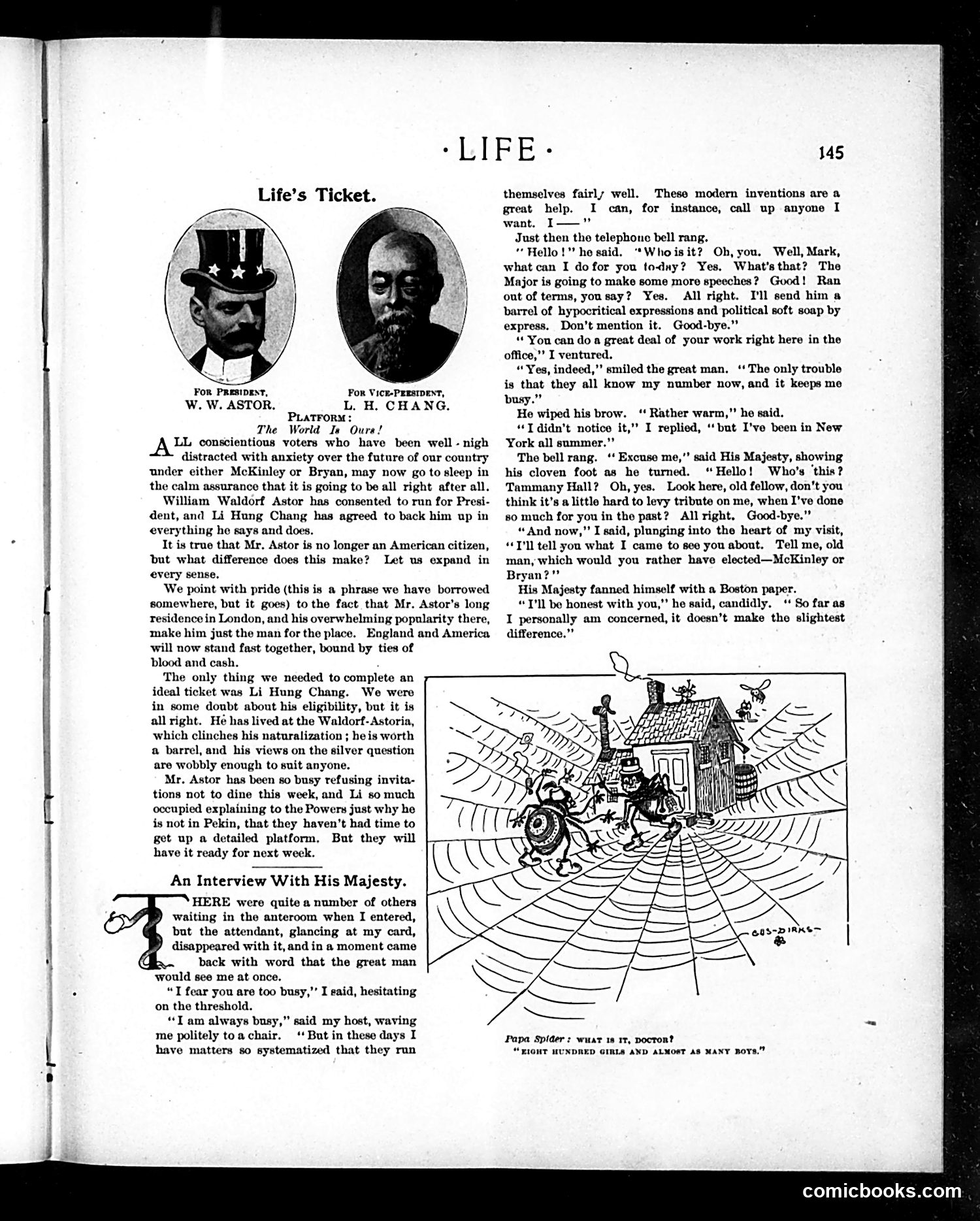 Life — August 23, 1900 — page 5: Life, 1900-08-23
