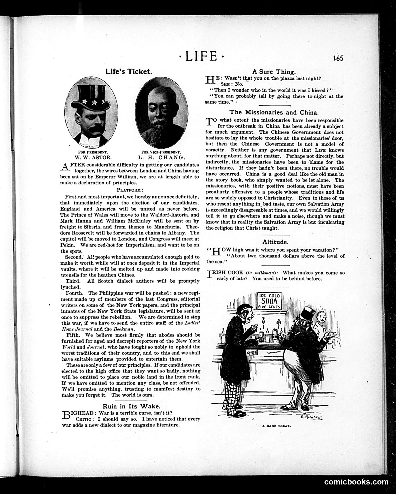 Life — August 30, 1900 — page 5: Life, 1900-08-30
