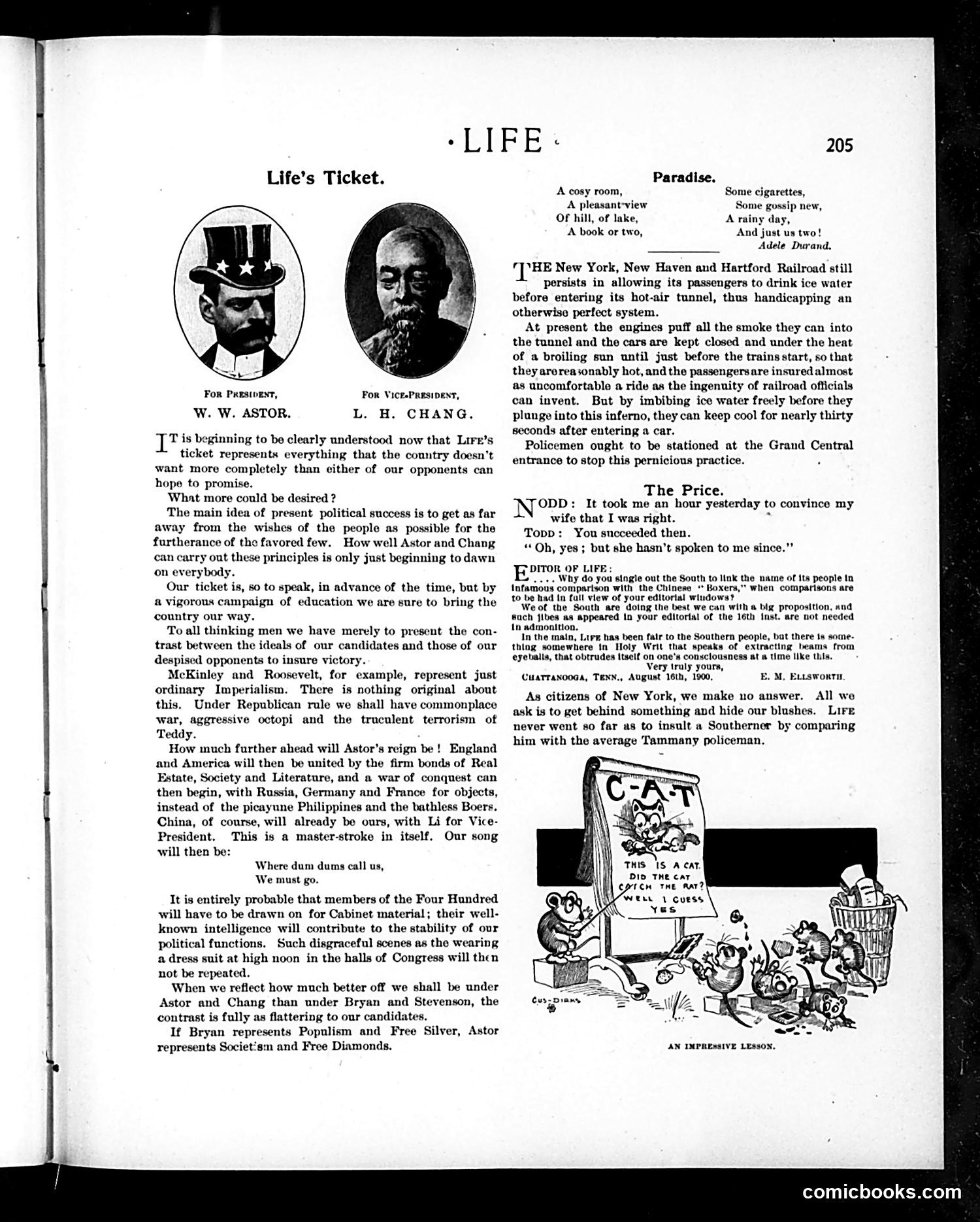 Life — September 13, 1900 — page 5: Life, 1900-09-13