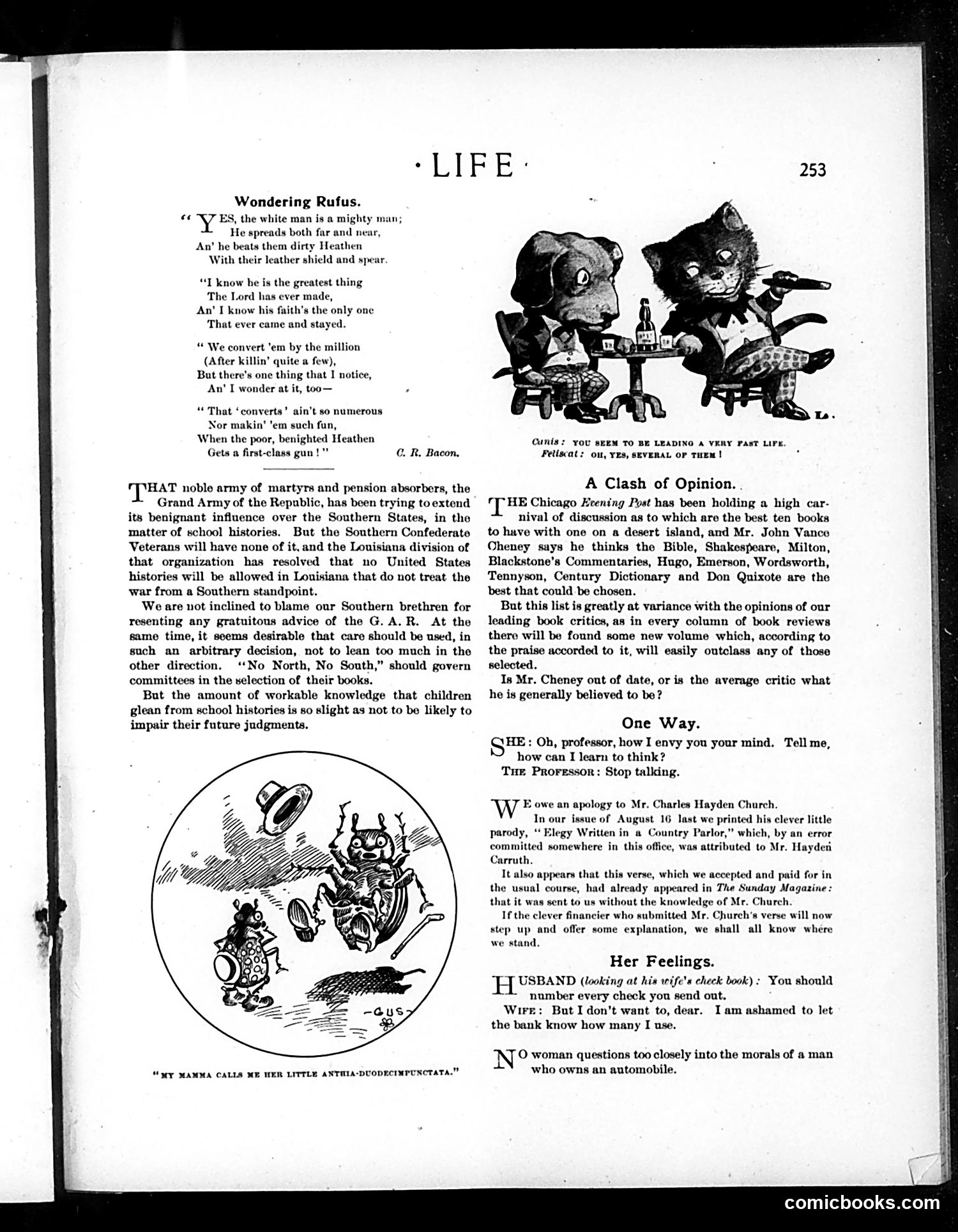 Life — September 27, 1900 — page 13: Life, 1900-09-27