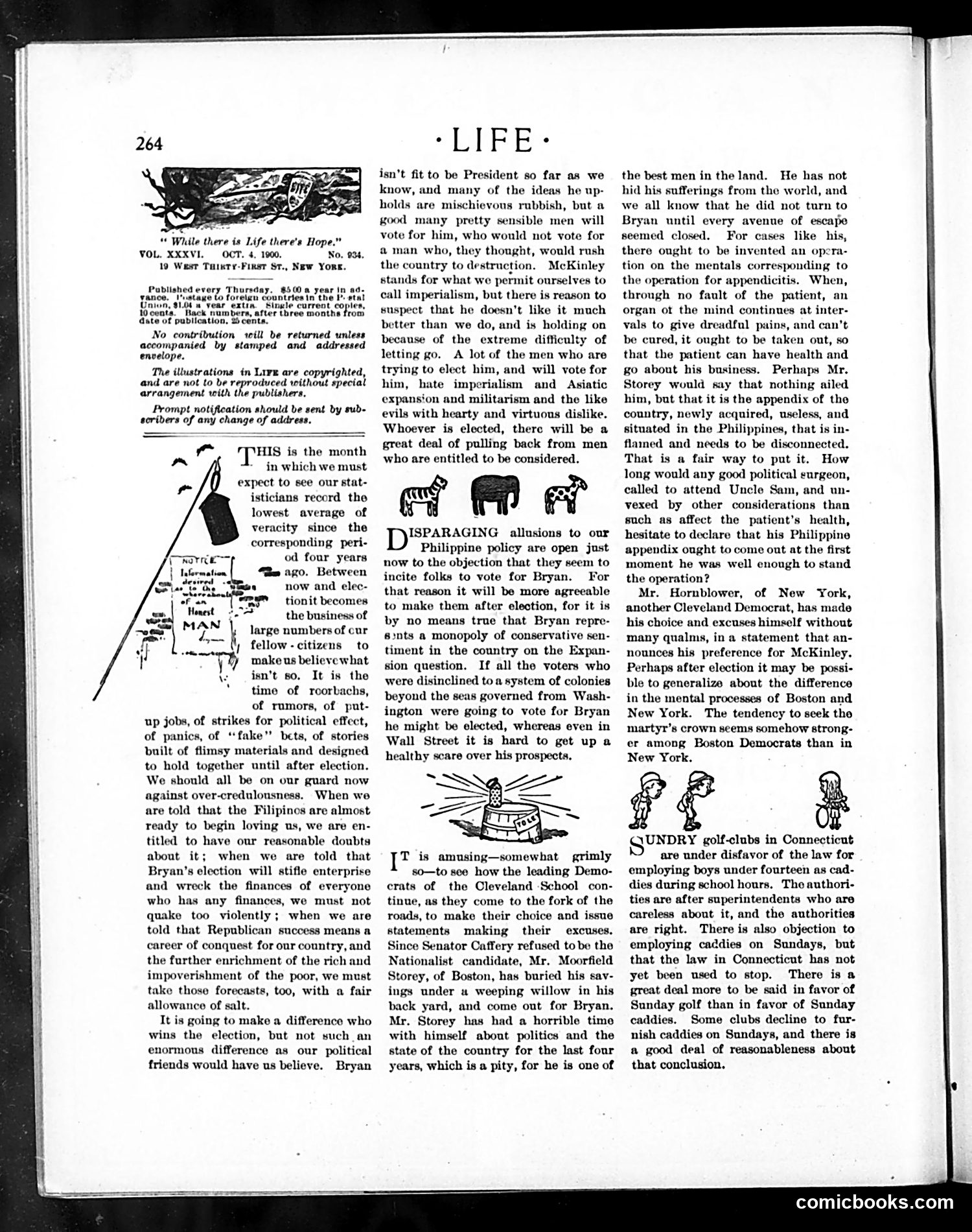 Life — October 4, 1900 — page 4: Life, 1900-10-04