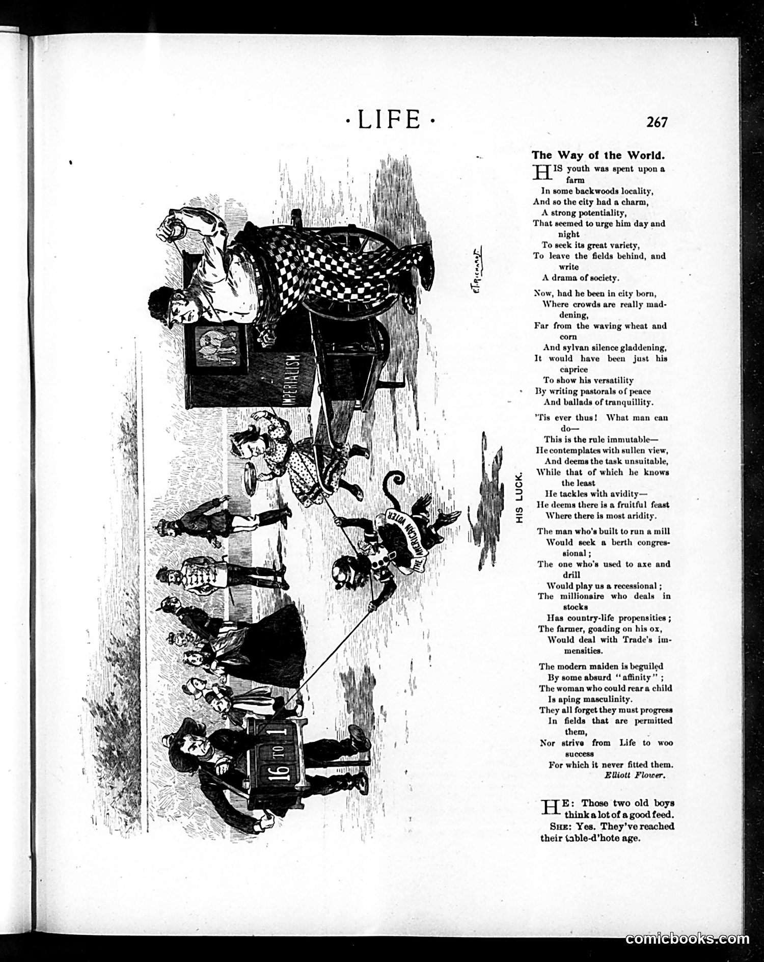 Life — October 4, 1900 — page 7: Life, 1900-10-04